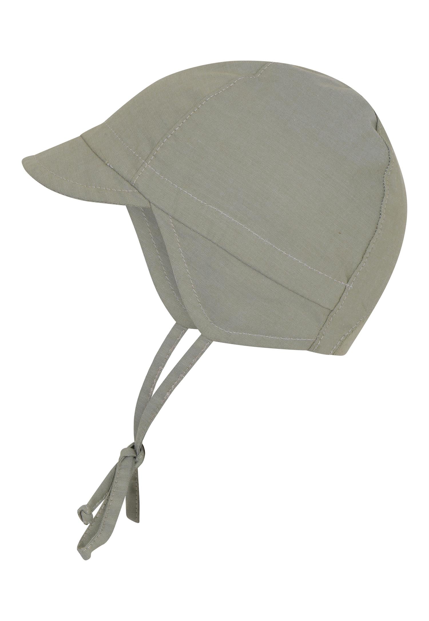 MP, LUER Matti bonnet with cap Army - Farmor Ingvarda