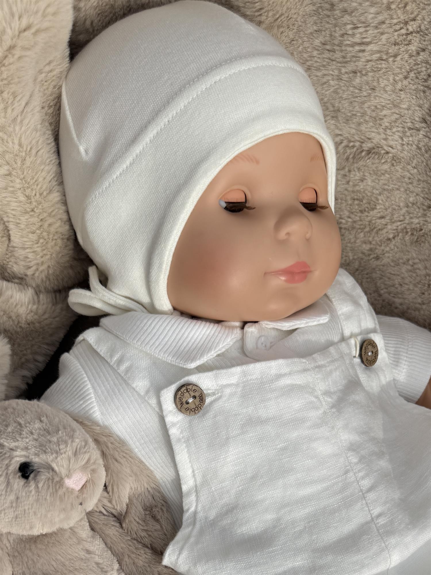 MP, LUER Sami baby hat Krem - Farmor Ingvarda