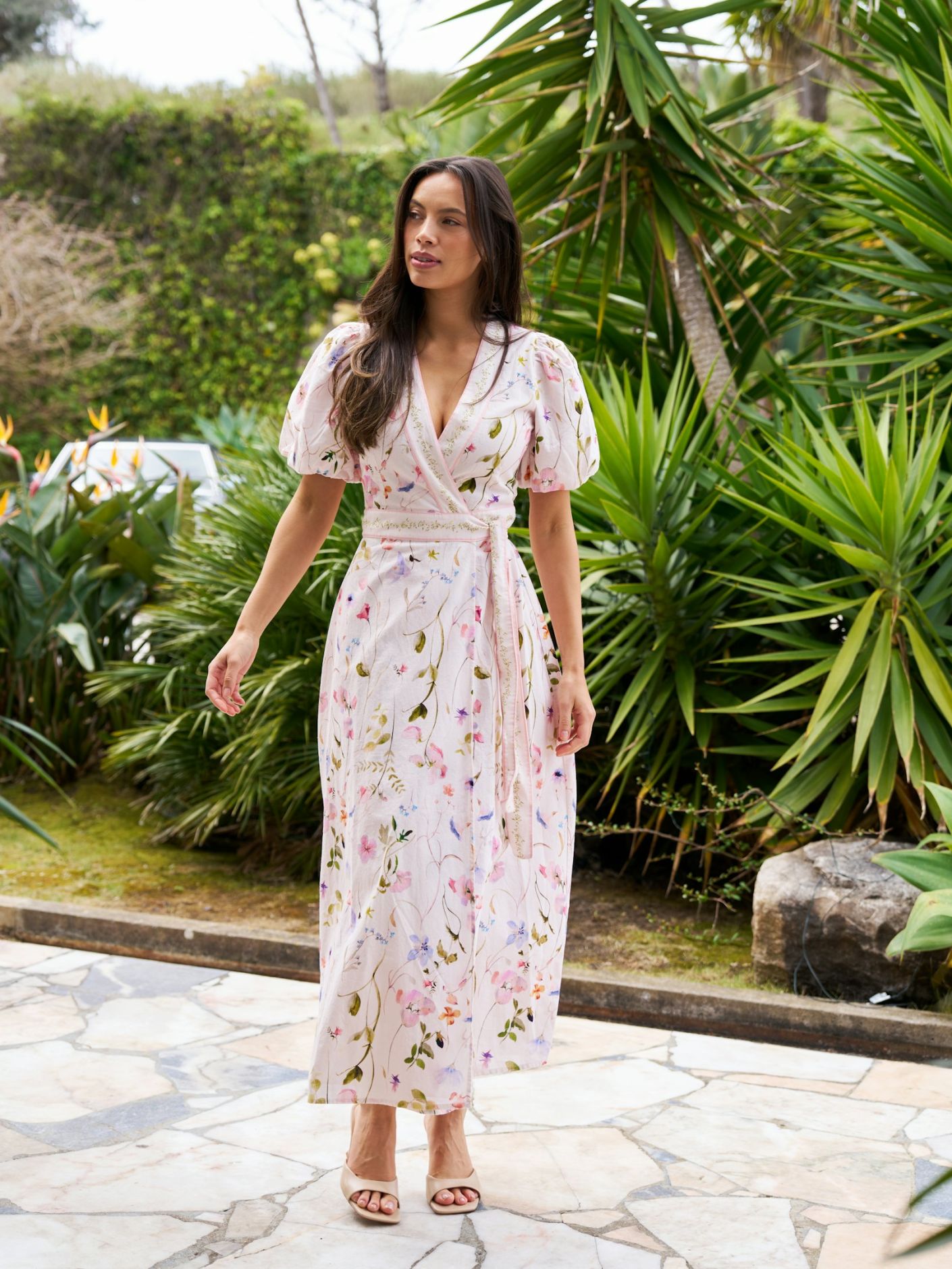 NEO NOIR Clarine Flower Dress - Farmor Ingvarda