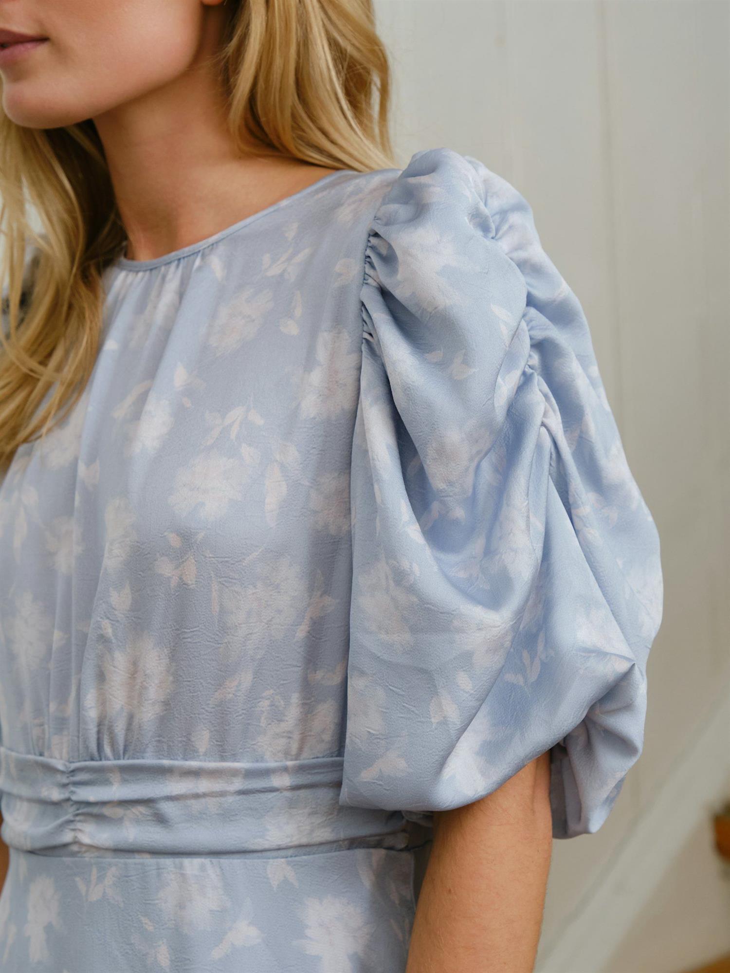 NEO NOIR Kikka Faded Flower Dress - Farmor Ingvarda