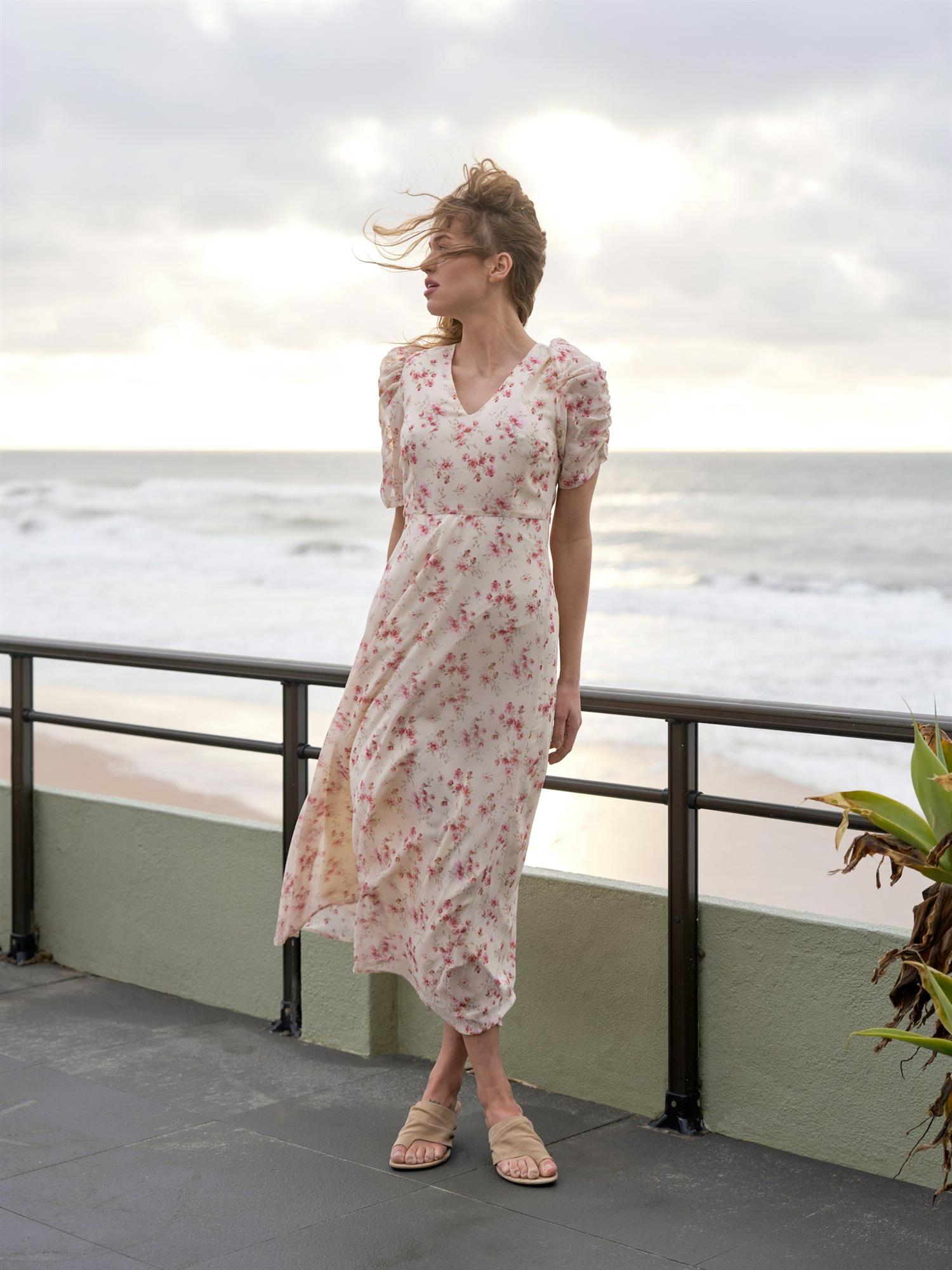 NEO NOIR Vira Floral Dress - Farmor Ingvarda