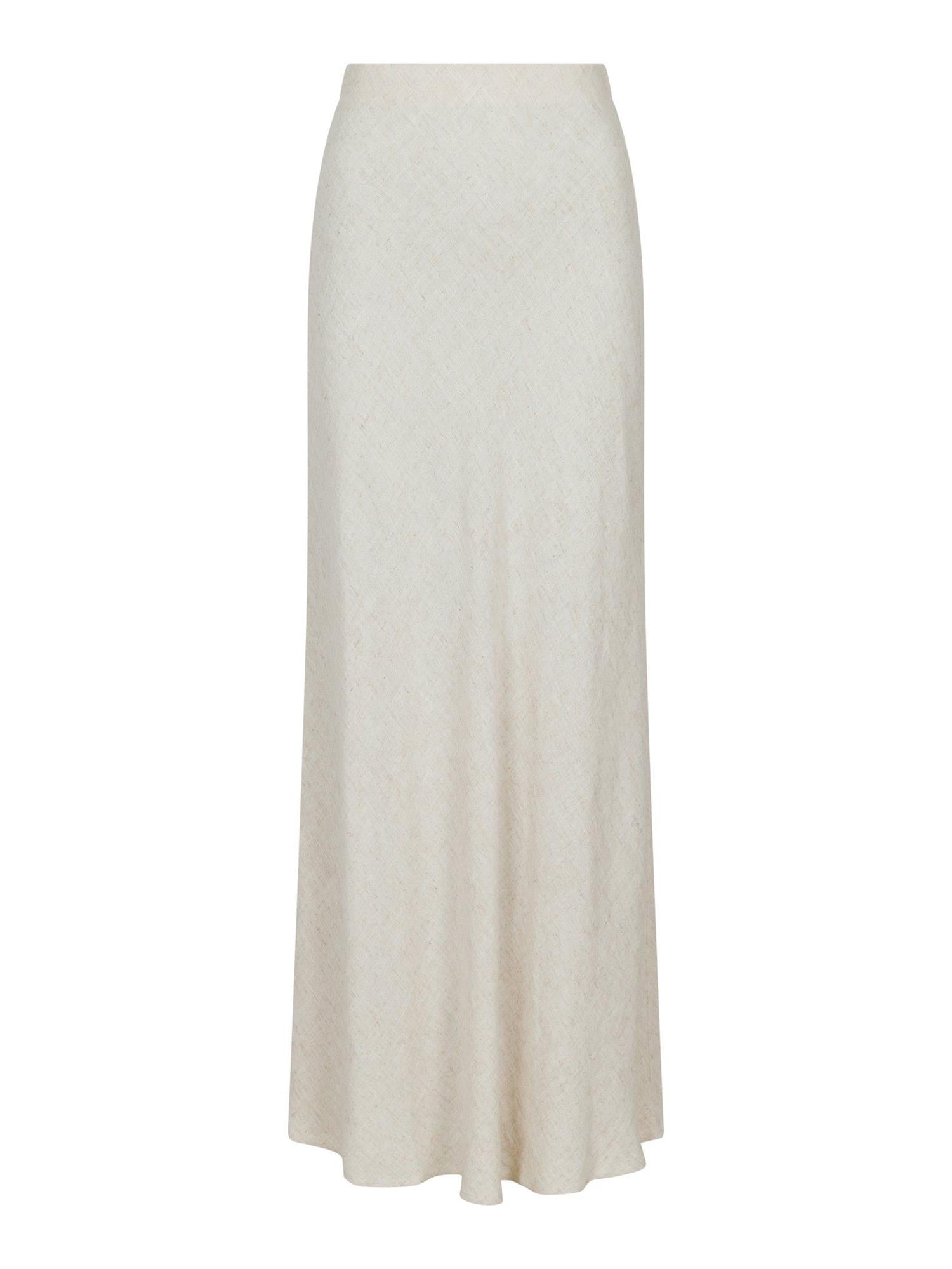 NEO NOIR Viso Linen Skirt - Farmor Ingvarda
