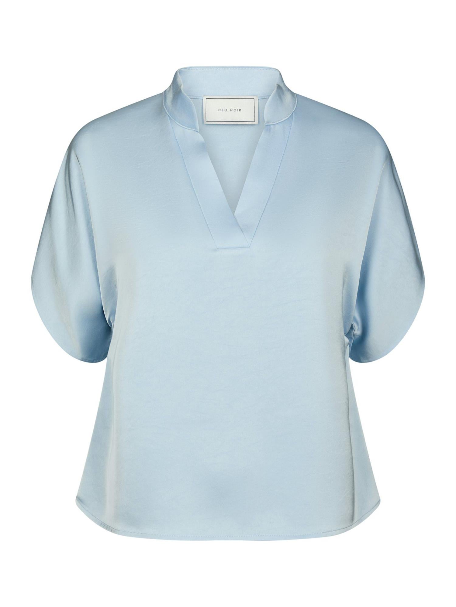 NEO NOIR Anelle Heavy Sateen Blouse - Farmor Ingvarda