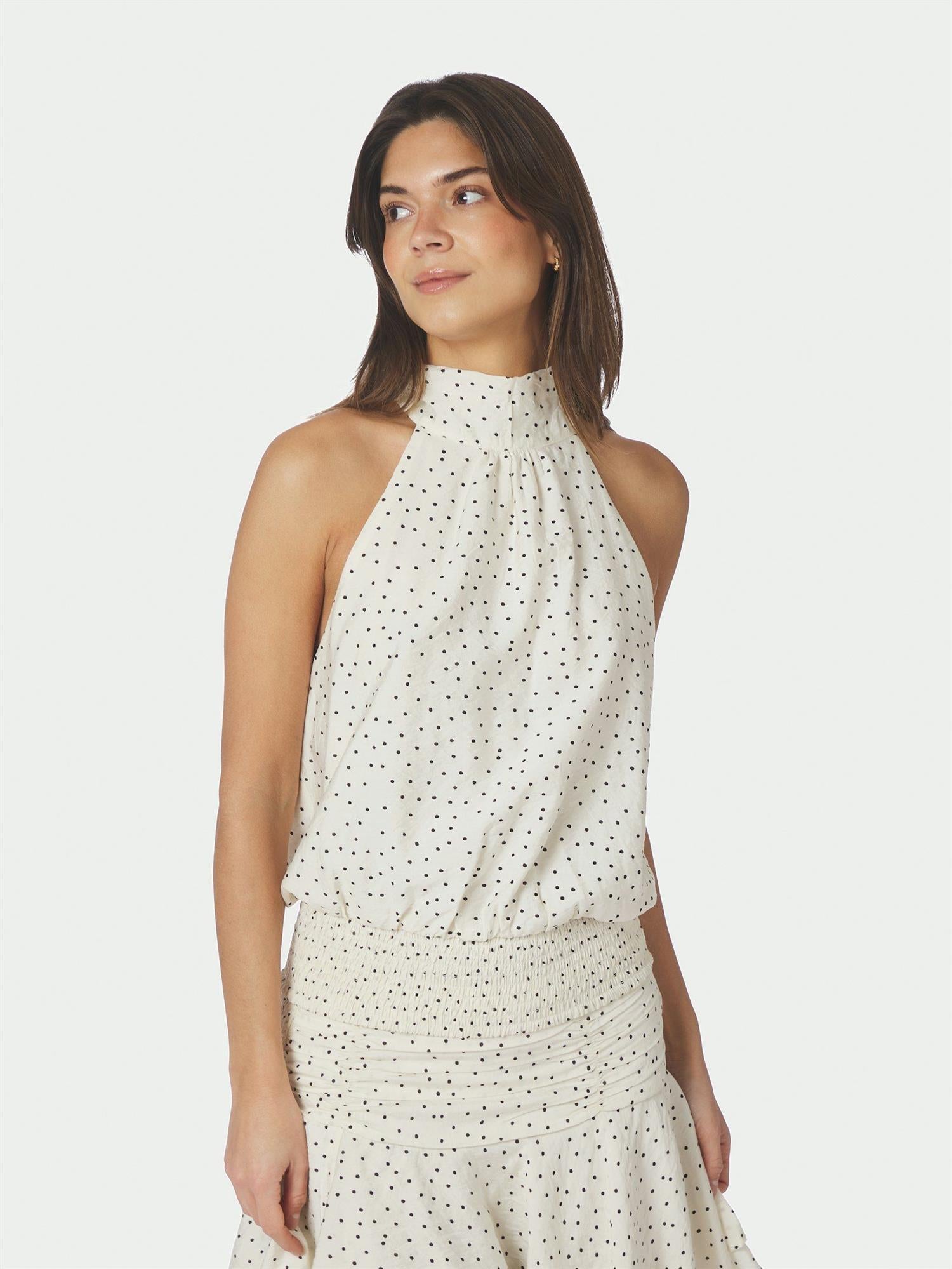 NEO NOIR Jos Mini Dot Top - Farmor Ingvarda