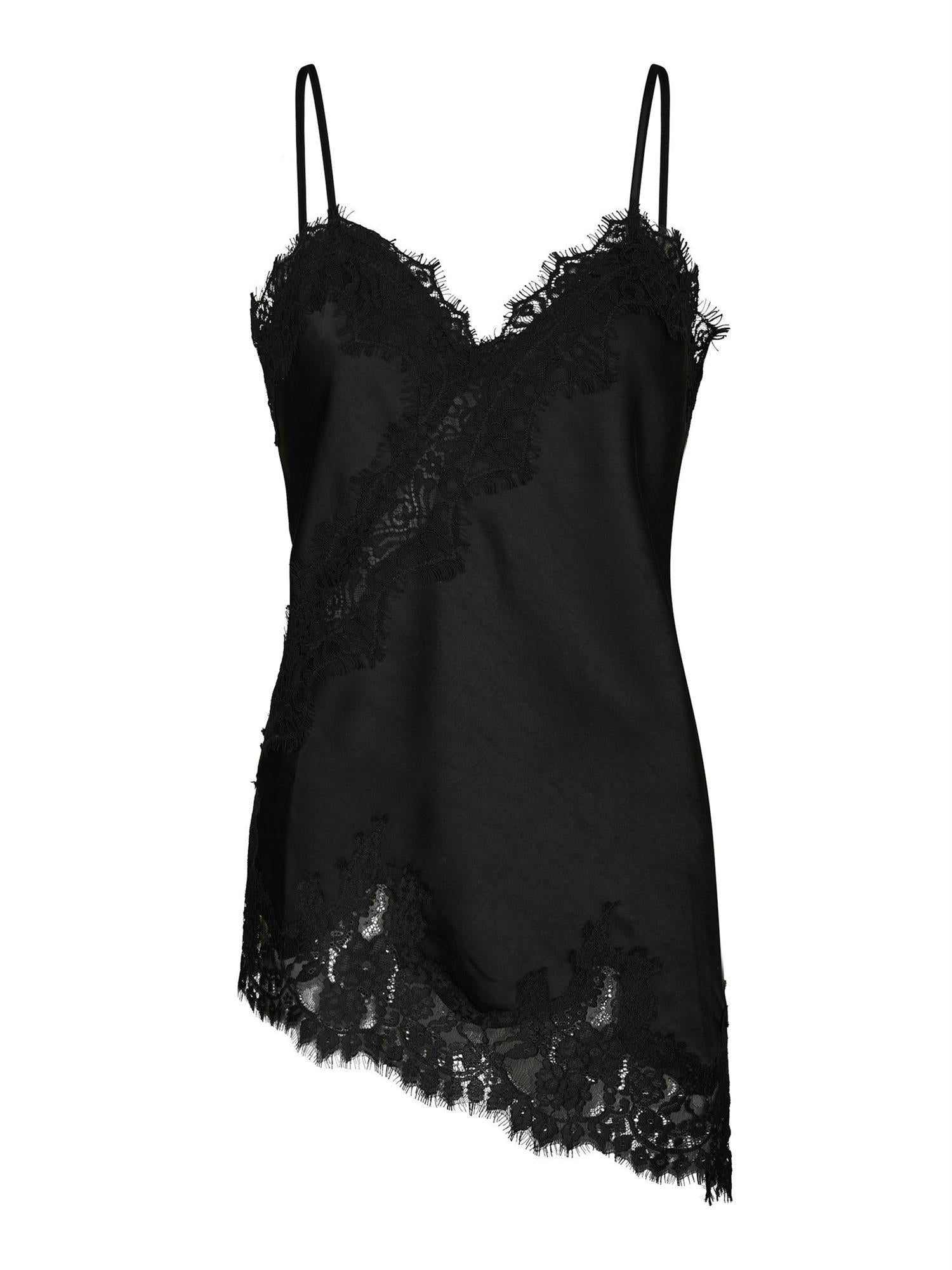 NEO NOIR Viole Lace Top - Farmor Ingvarda
