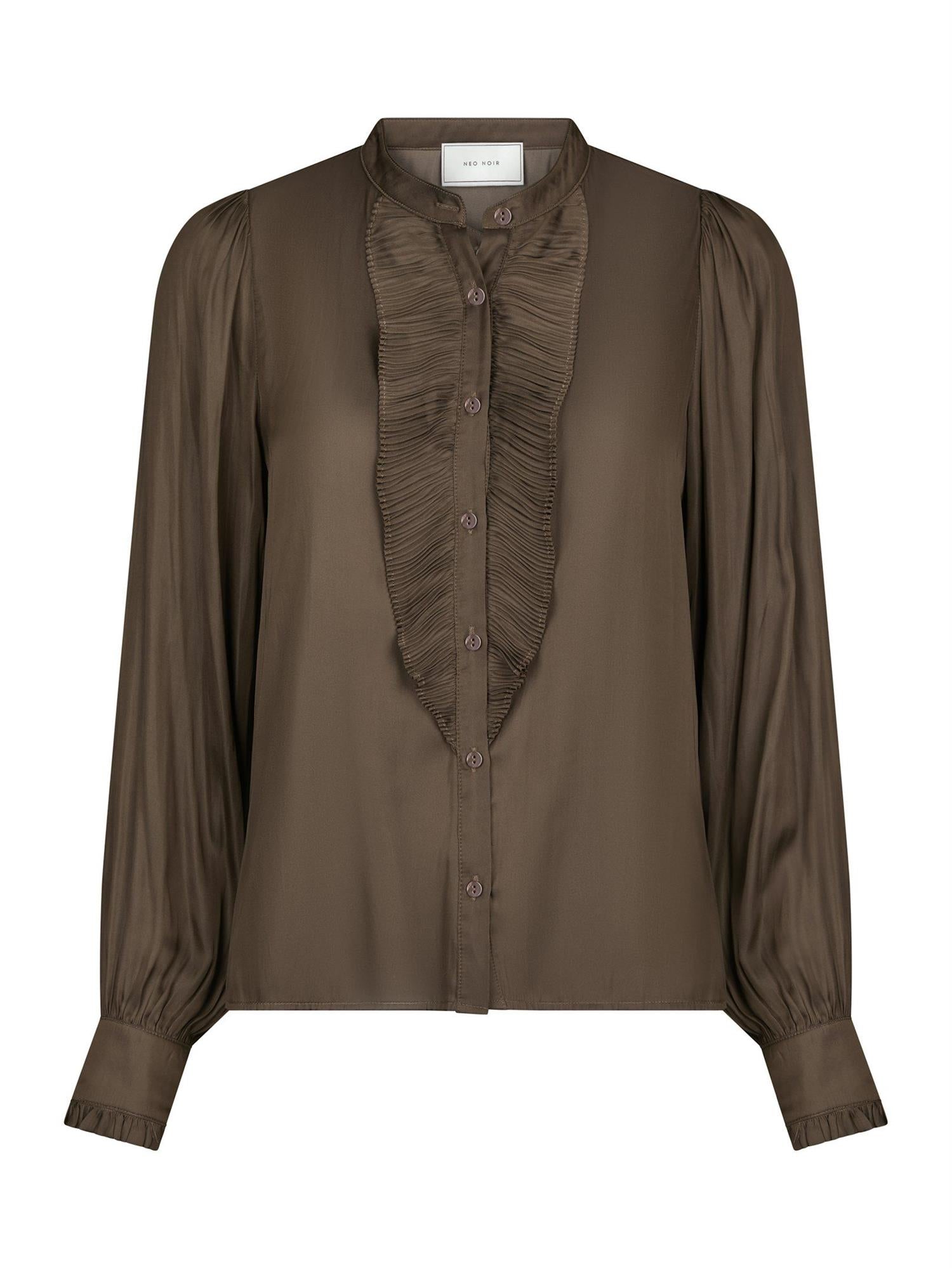 NEO NOIR Zola blouse - Farmor Ingvarda