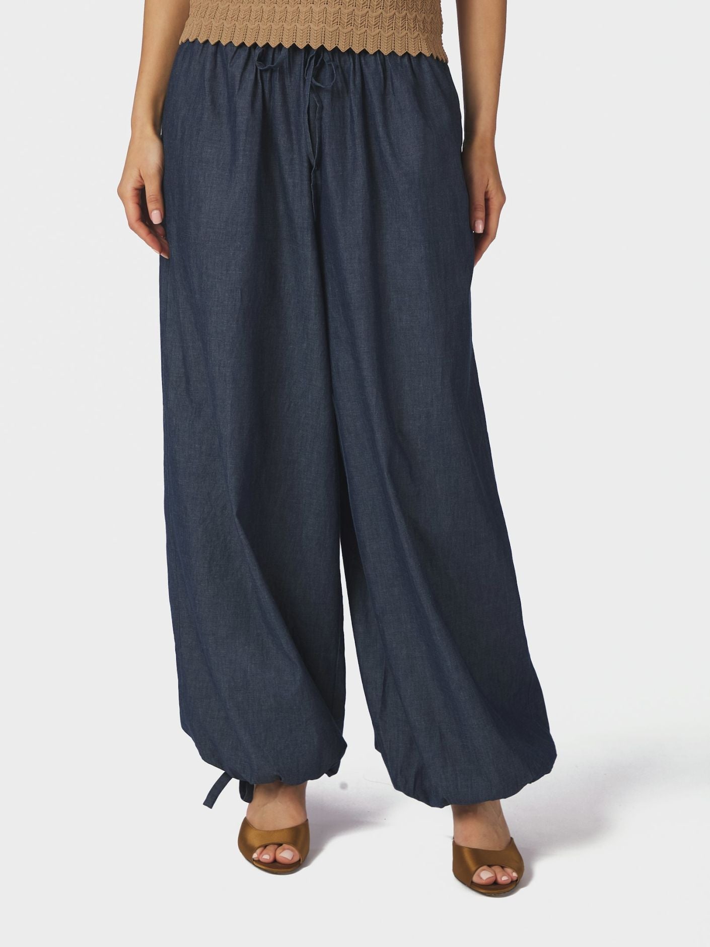 NEO NOIR Roxane Balloon Denim Pants - Farmor Ingvarda