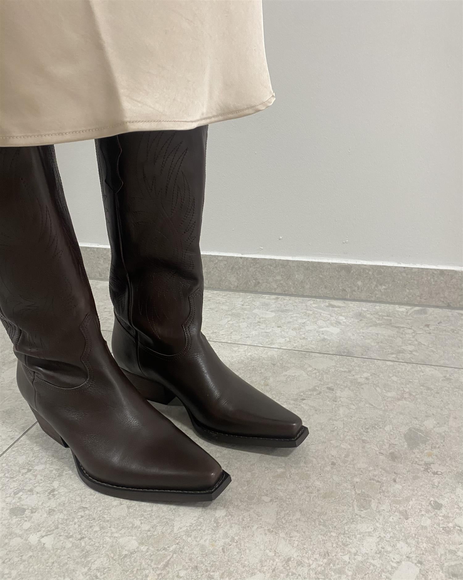 PHENUMB COPENHAGEN Frankie Brown boots Brun - Farmor Ingvarda