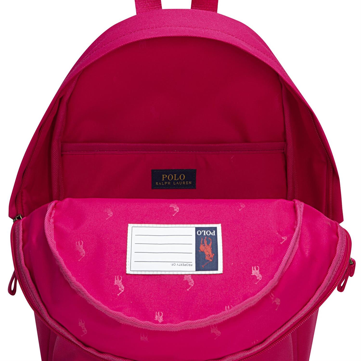 RALPH LAUREN 2-7År Backpack Rosa - Farmor Ingvarda