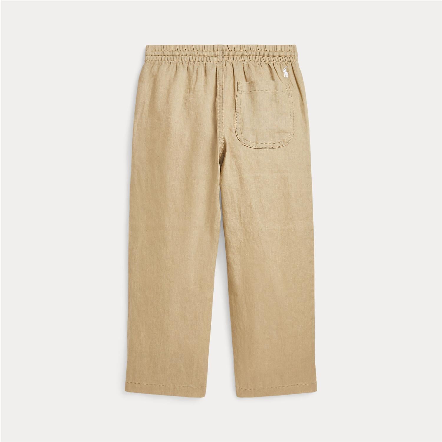 RALPH LAUREN 2-7År Lin bukse Beige - Farmor Ingvarda