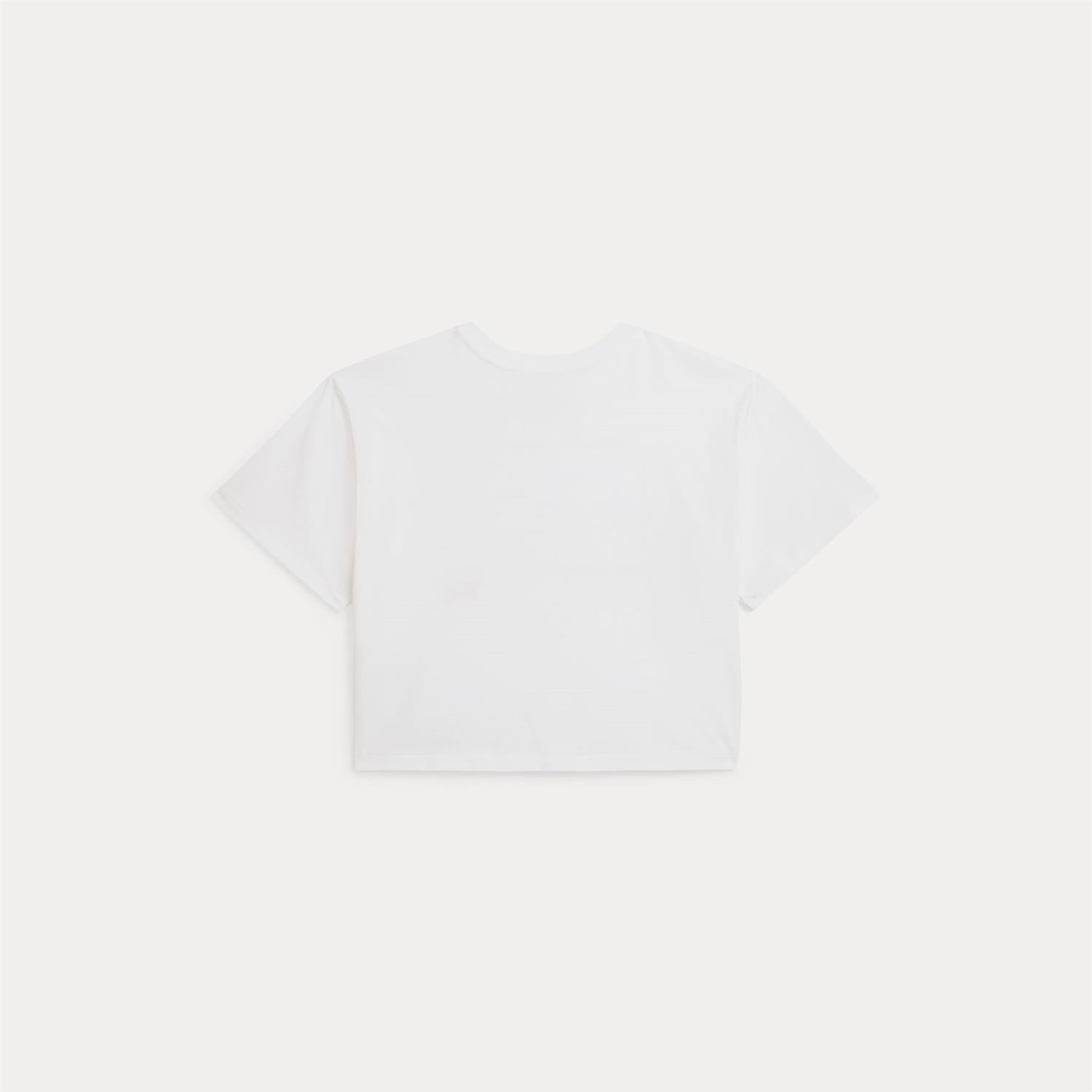 RALPH LAUREN 8-16År Flag T-skjorte, Jente - Farmor Ingvarda