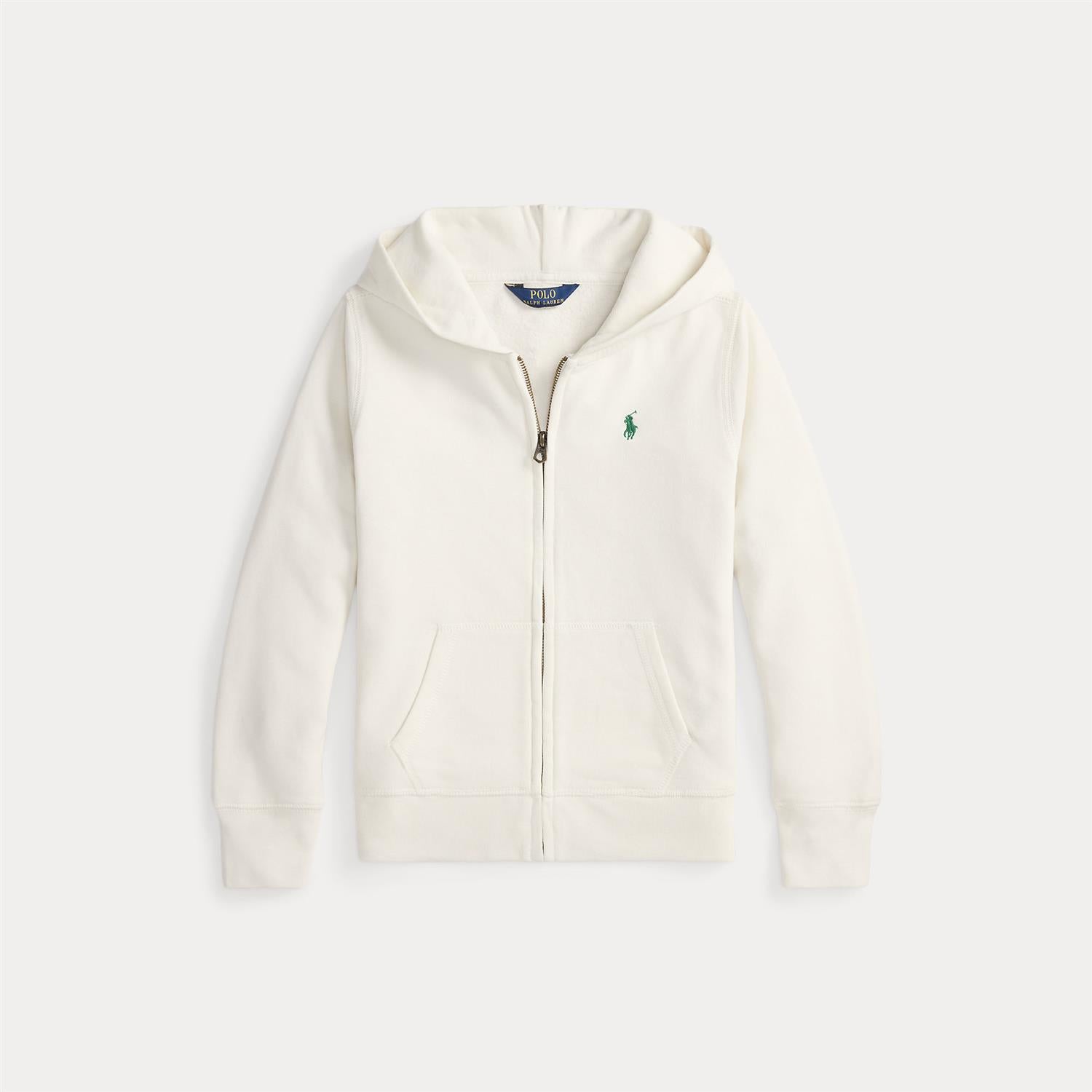 RALPH LAUREN 8-16År Hettejakke,Jente Krem - Farmor Ingvarda