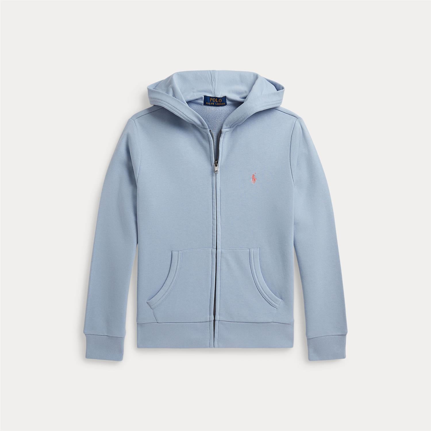 RALPH LAUREN 8-16År Full Zip Hoodie - Farmor Ingvarda