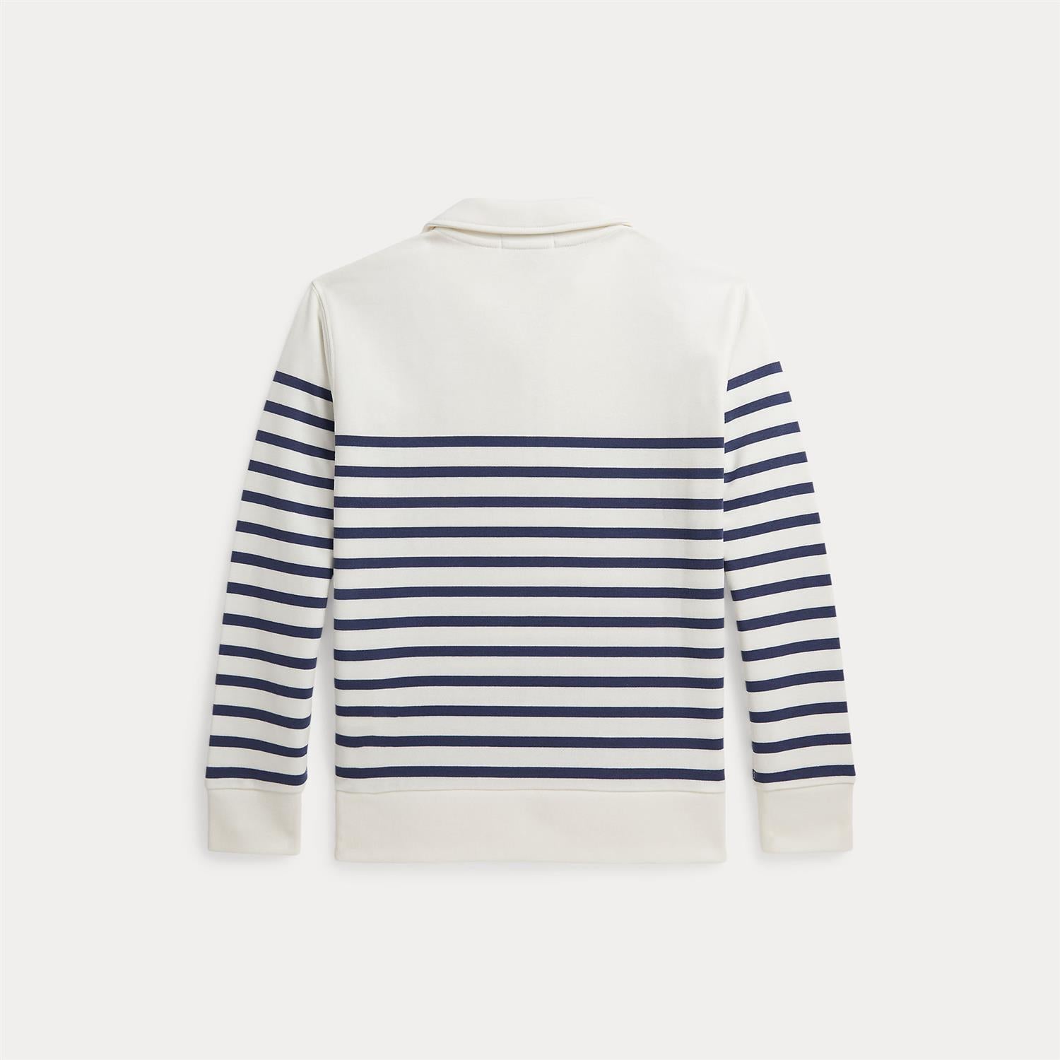 RALPH LAUREN 8-16År Half Zip Sweatshirt - Farmor Ingvarda
