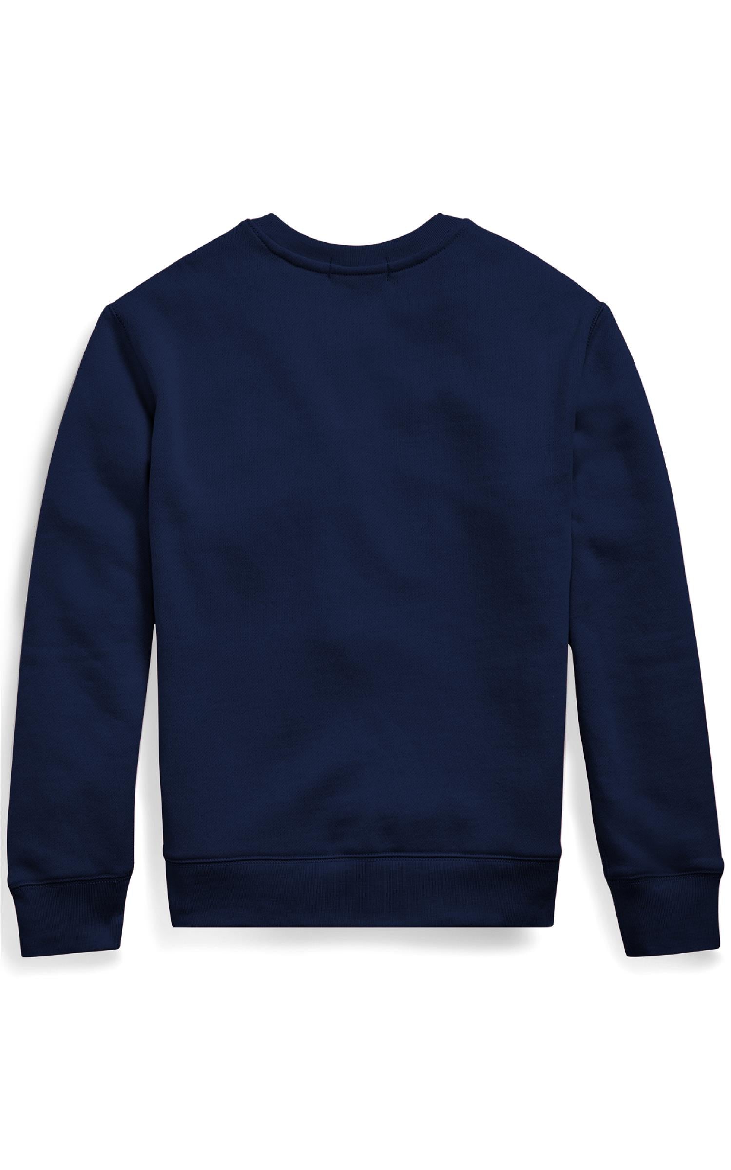 RALPH LAUREN 8-16År LS Crewneck Mørkeblå - Farmor Ingvarda