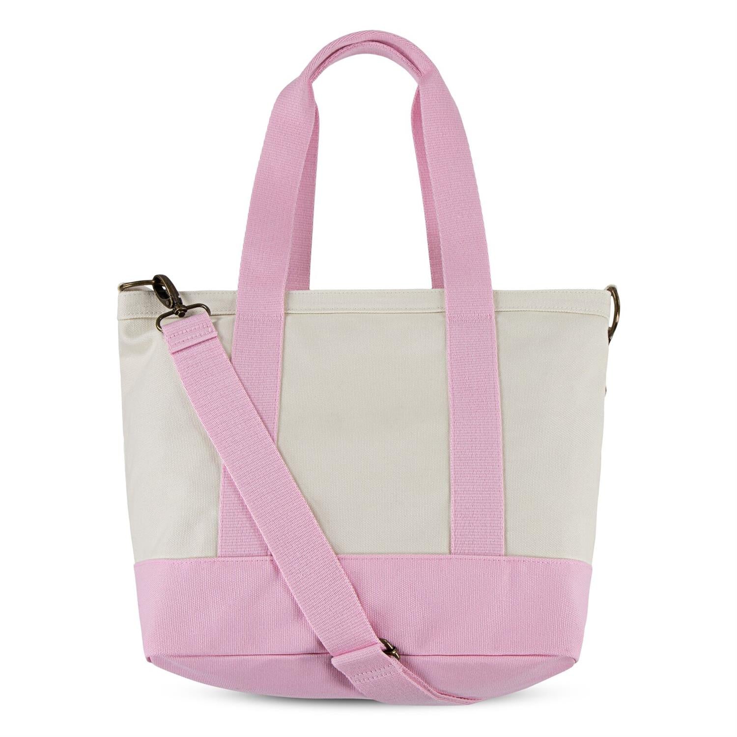 RALPH LAUREN 8-16År Polo Player Tote Lyserosa/Krem - Farmor Ingvarda
