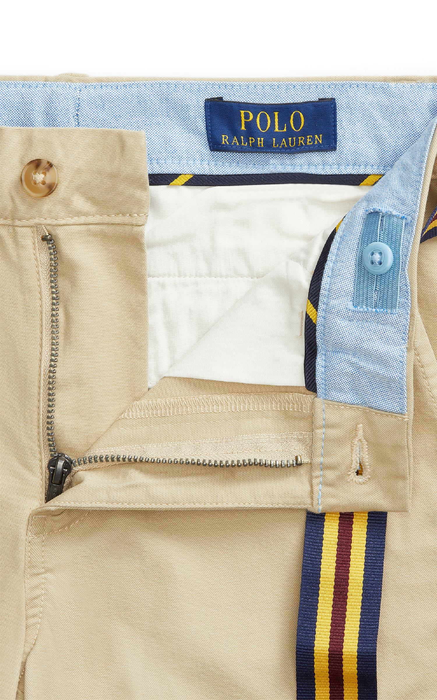 RALPH LAUREN 8-16År Bedford Pants Khaki - Farmor Ingvarda