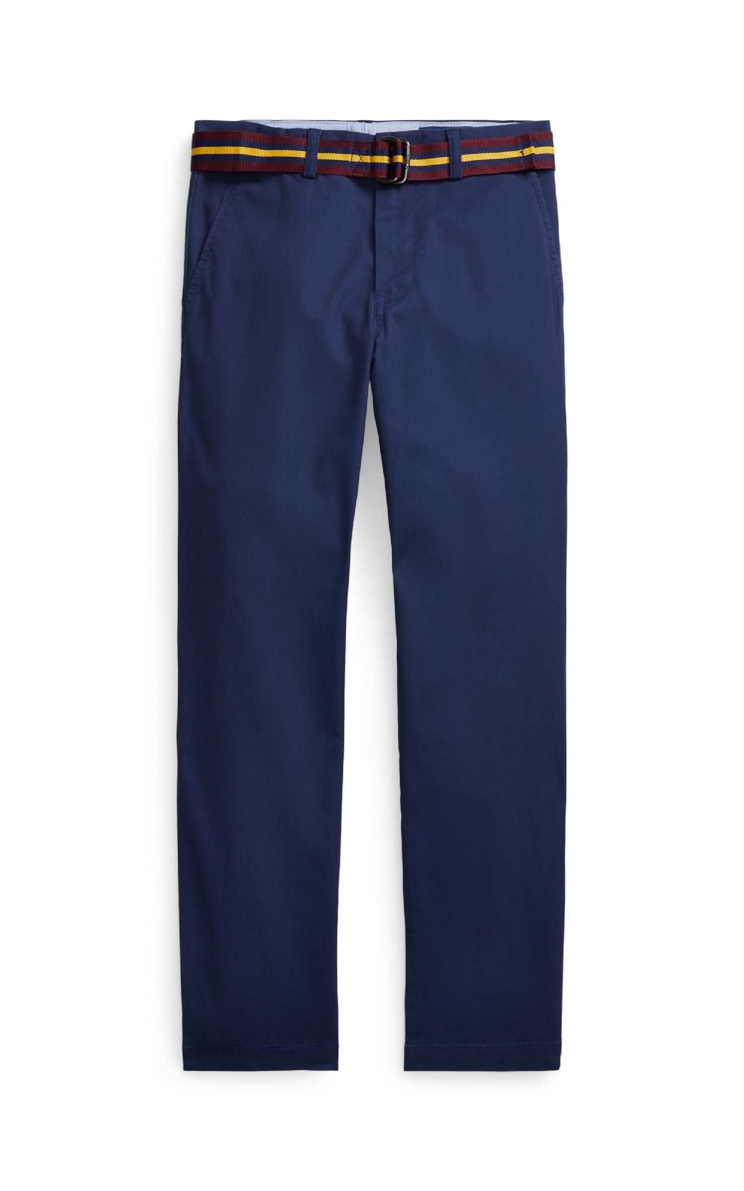 RALPH LAUREN 8-16År Bedford Pants Mørkeblå - Farmor Ingvarda