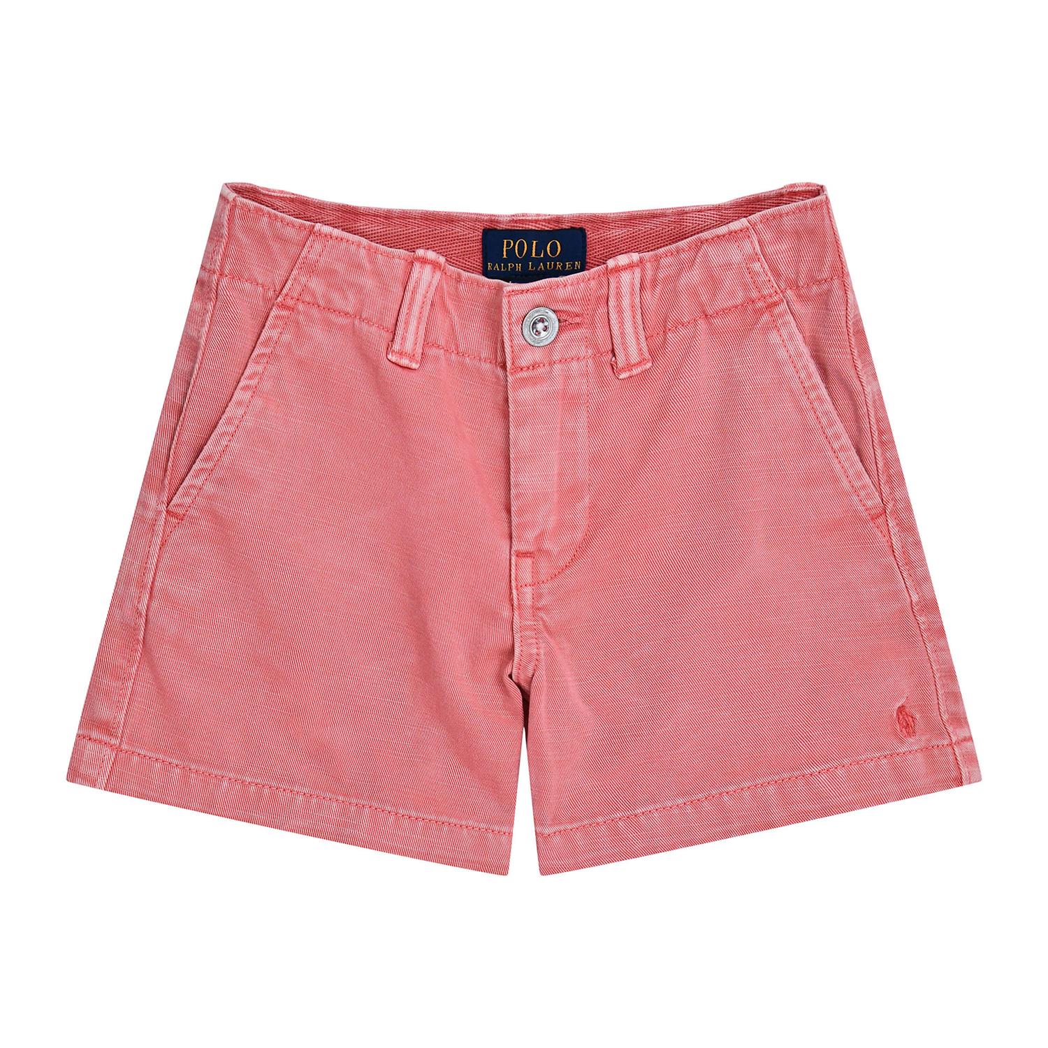 RALPH LAUREN 8-16År Chino Shorts,Jente Terracotta - Farmor Ingvarda