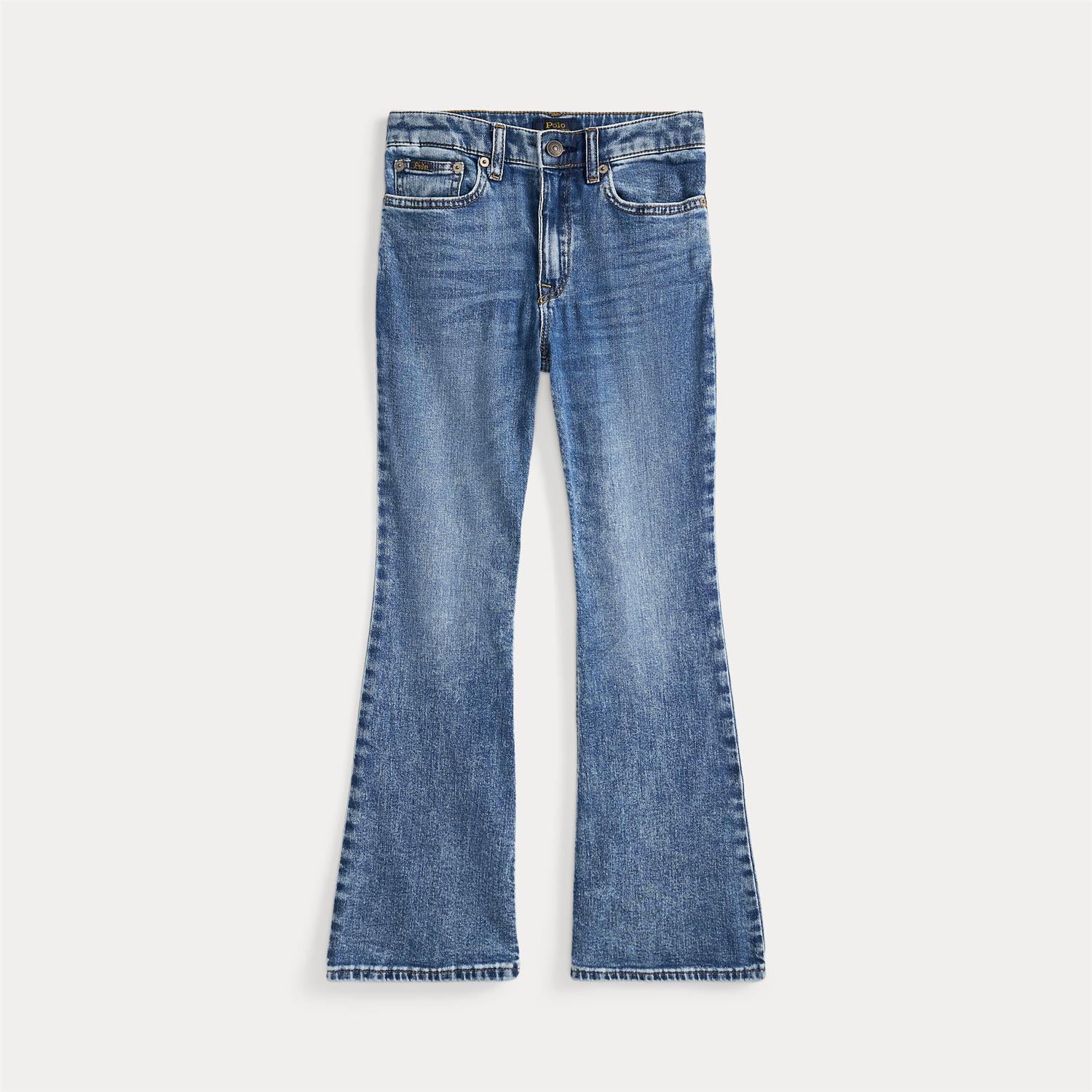 RALPH LAUREN 8-16År Flare Jeans,Jente - Farmor Ingvarda