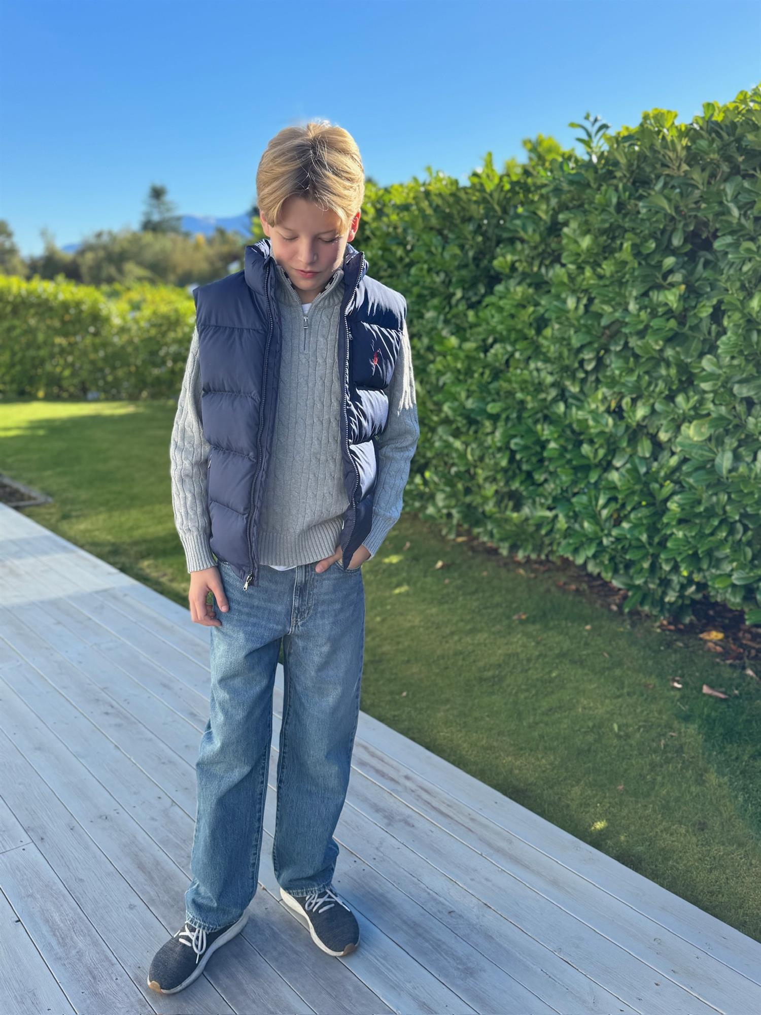 RALPH LAUREN 8-16År Jeans classic Jeans Blå - Farmor Ingvarda