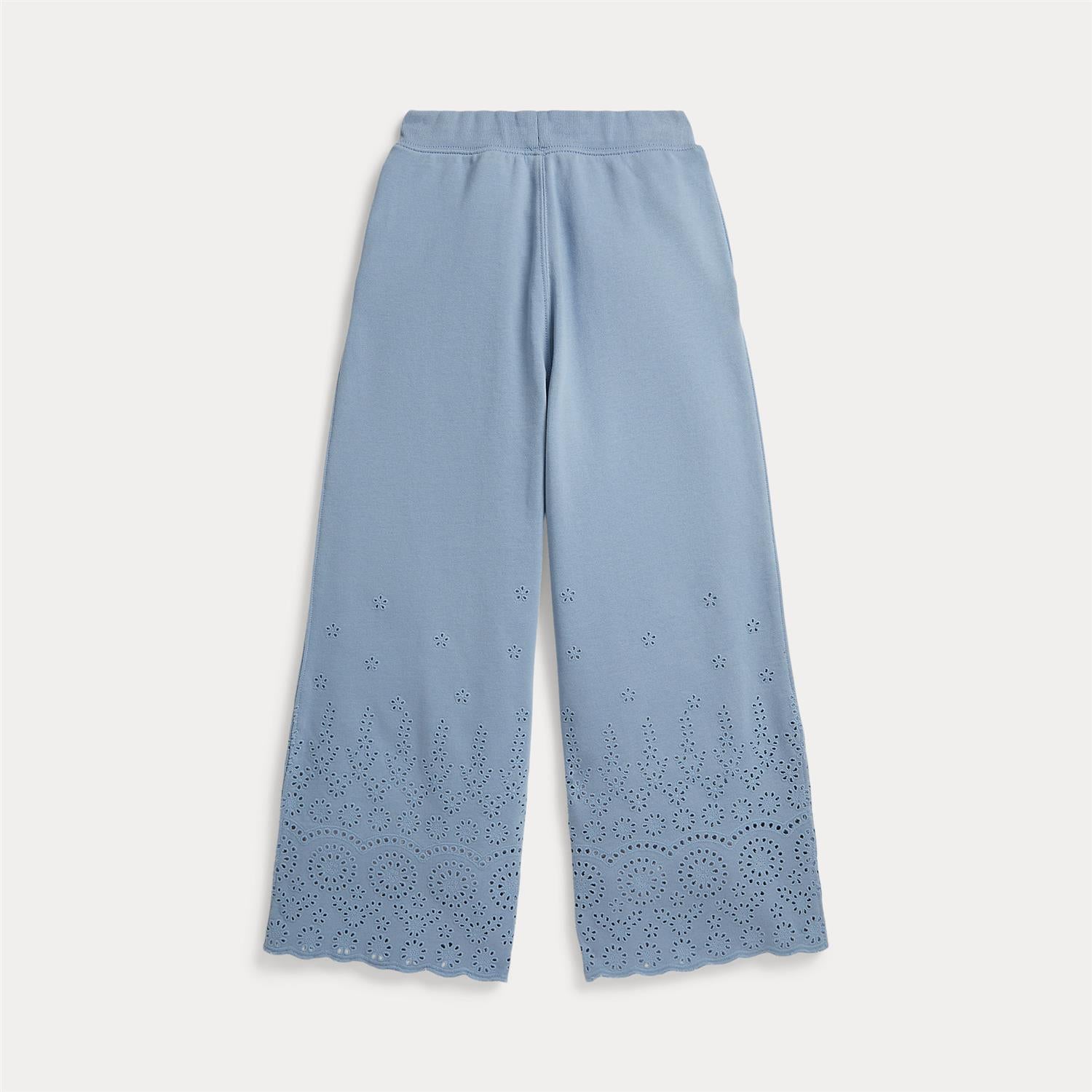 RALPH LAUREN 8-16År Bukse, Jente Mellomblå - Farmor Ingvarda