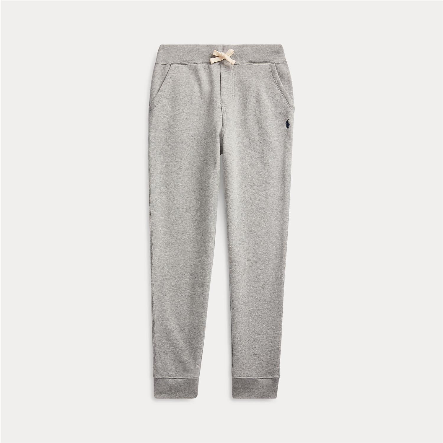 RALPH LAUREN 8-16År Jogger Bottoms Pant Lys Grå Melert - Farmor Ingvarda