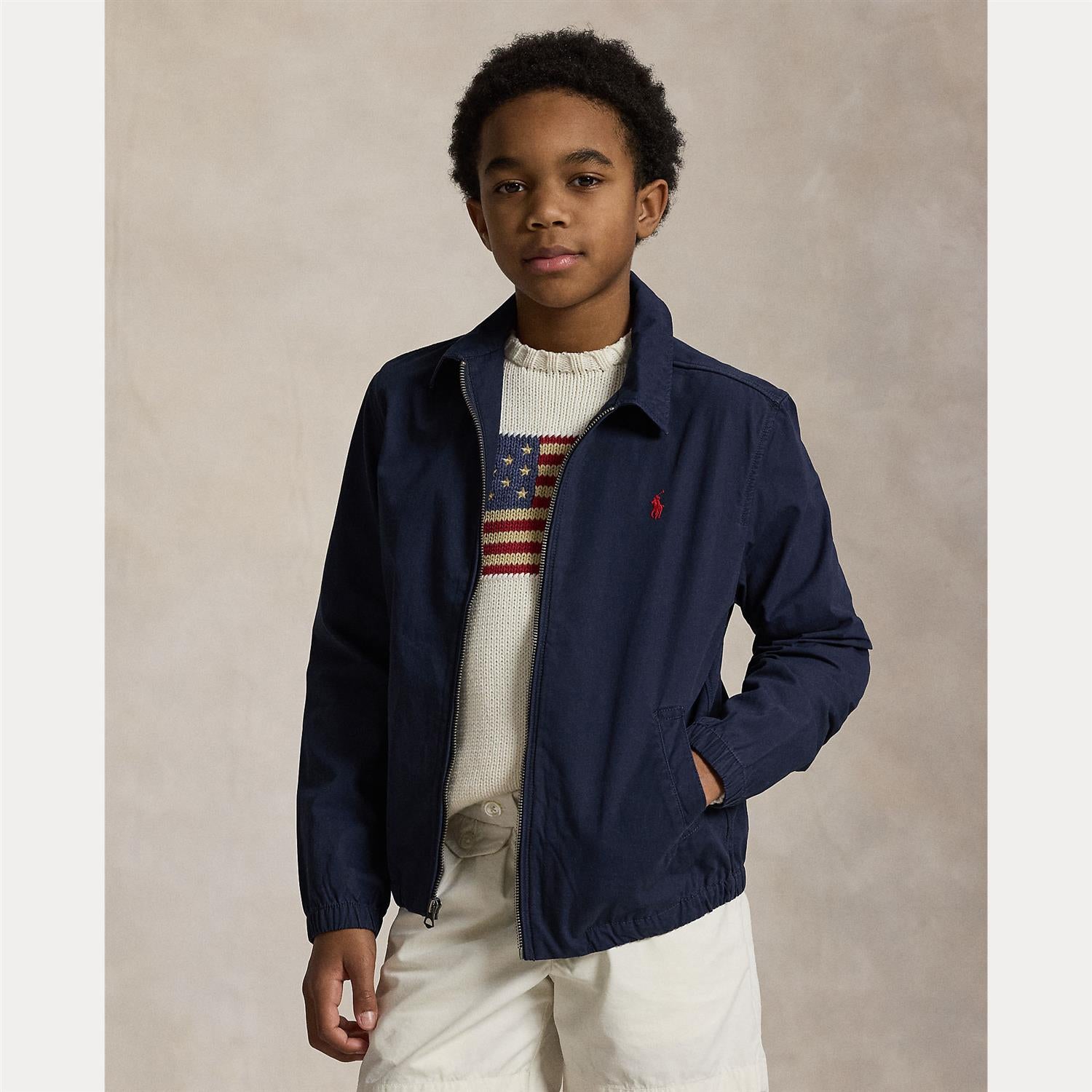 RALPH LAUREN 8-16År Ytterjakke Mørkeblå - Farmor Ingvarda