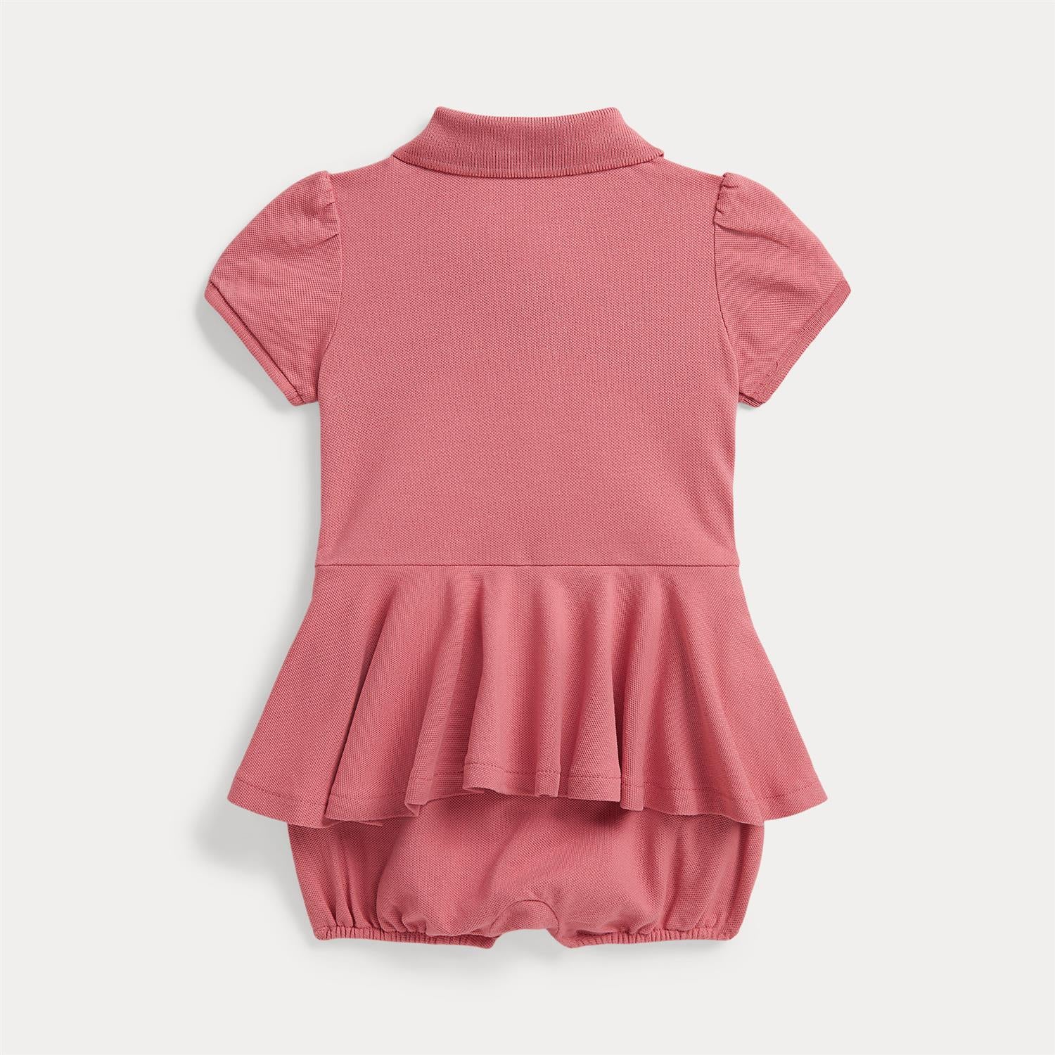 RALPH LAUREN Baby 0-24mnd. Romper Terracotta - Farmor Ingvarda