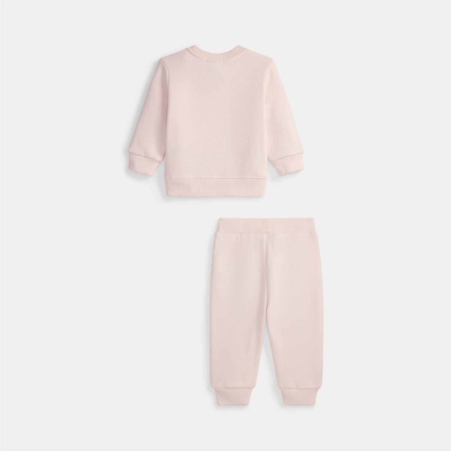 RALPH LAUREN Baby 0-24mnd. Polo Bear 2delt dress Lys Rosa - Farmor Ingvarda