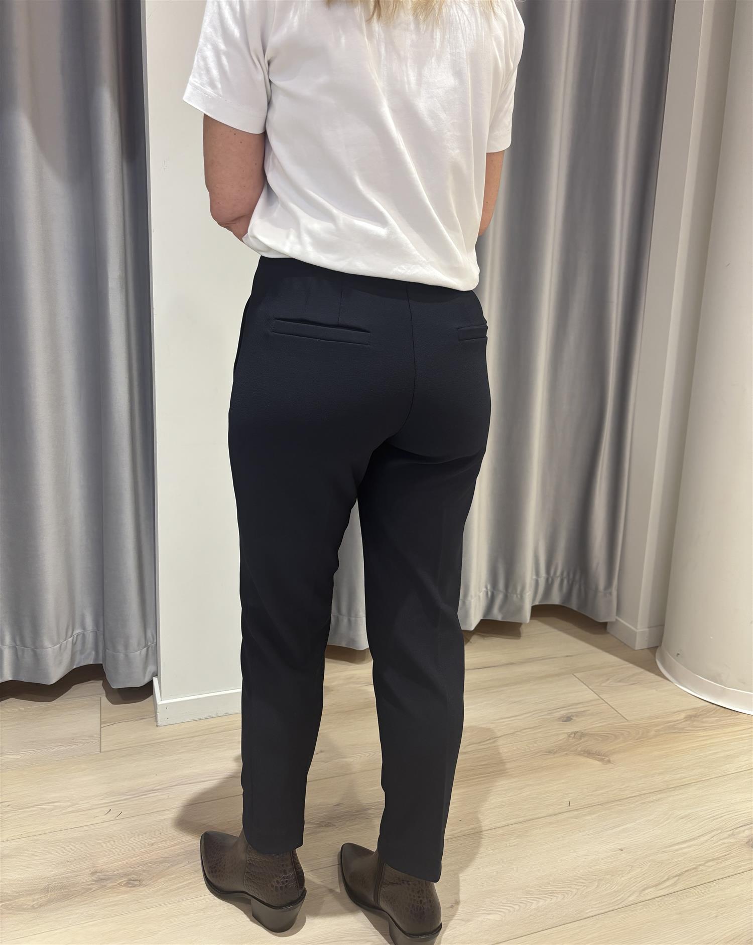 RUE de FEMME Olana Regular Pants Midnight - Farmor Ingvarda