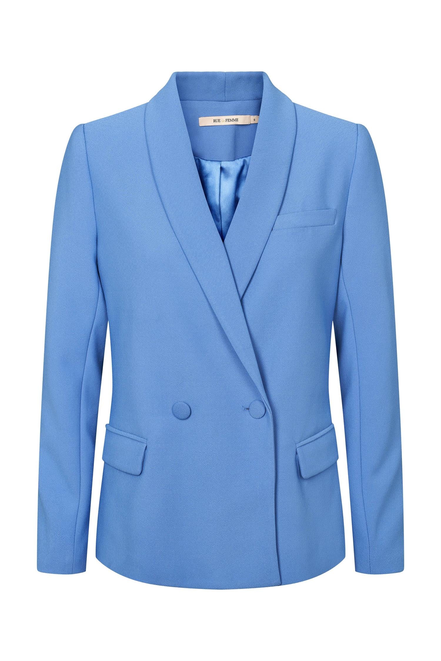 RUE de FEMME Eloiseppa Blazer Sky Blue - Farmor Ingvarda