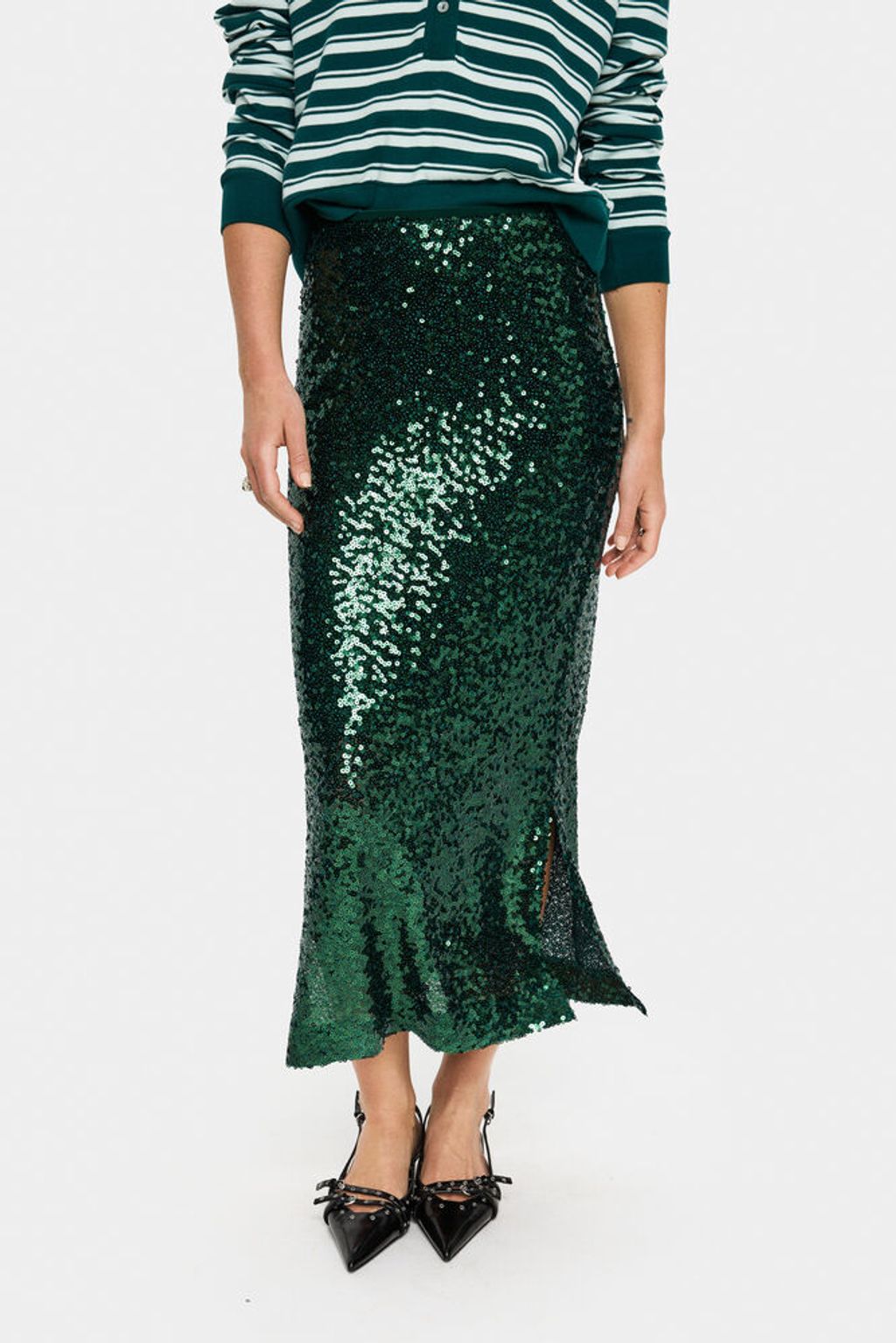 SAINT TROPEZ Myra Skirt - Farmor Ingvarda