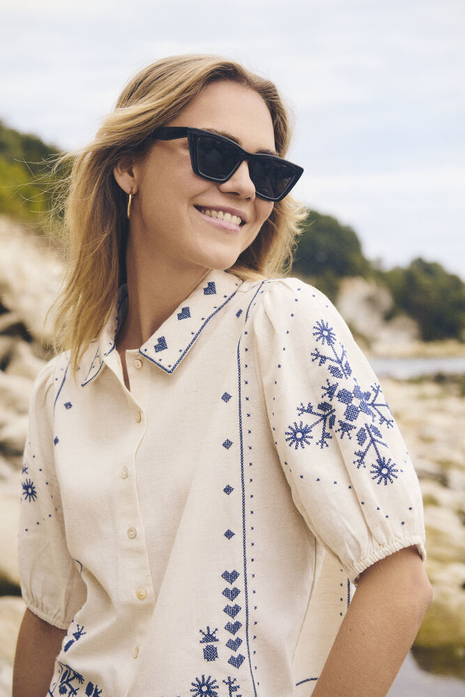SAINT TROPEZ Romelle Shirt - Farmor Ingvarda