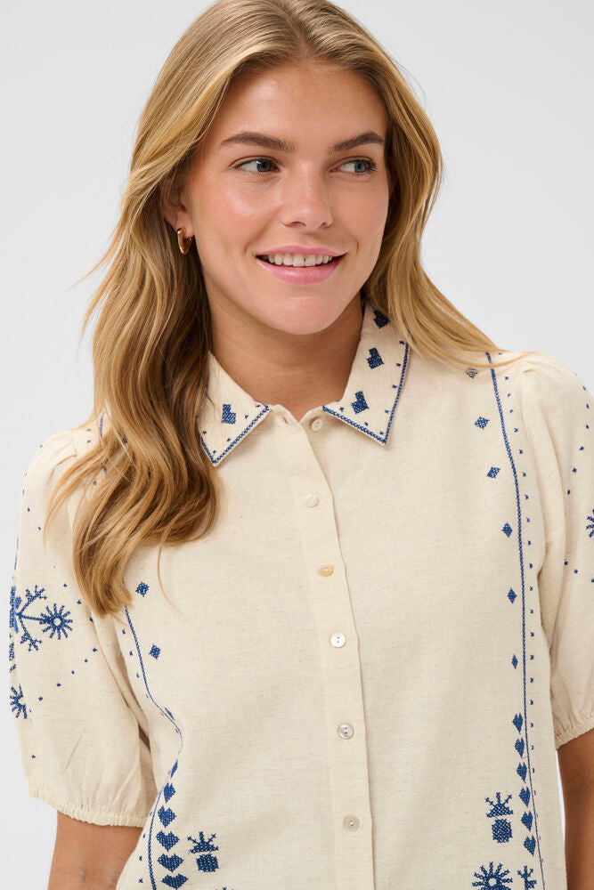 SAINT TROPEZ Romelle Shirt - Farmor Ingvarda