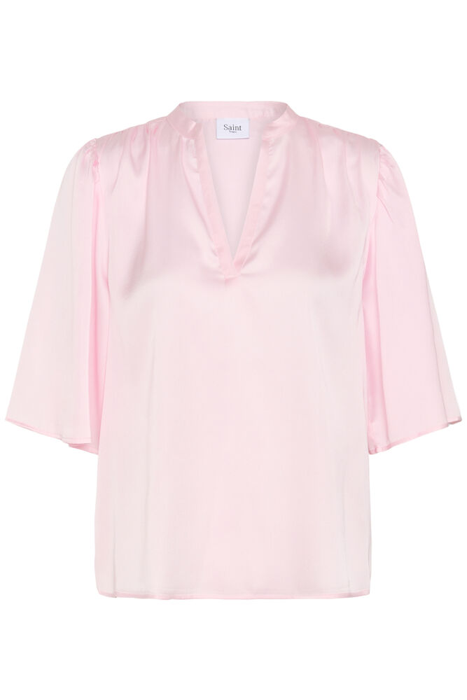 SAINT TROPEZ Safina Blouse Pink - Farmor Ingvarda