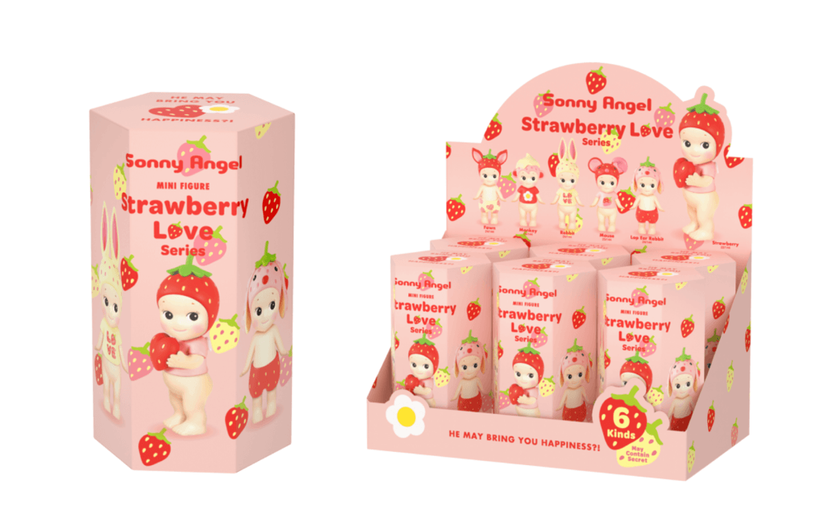SONNY ANGEL Strawberry Love Valentines 2026 - Farmor Ingvarda