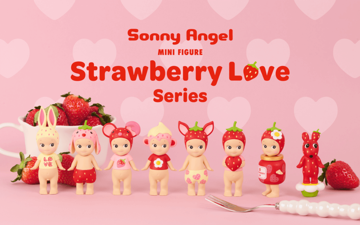 SONNY ANGEL Strawberry Love Valentines 2026 - Farmor Ingvarda