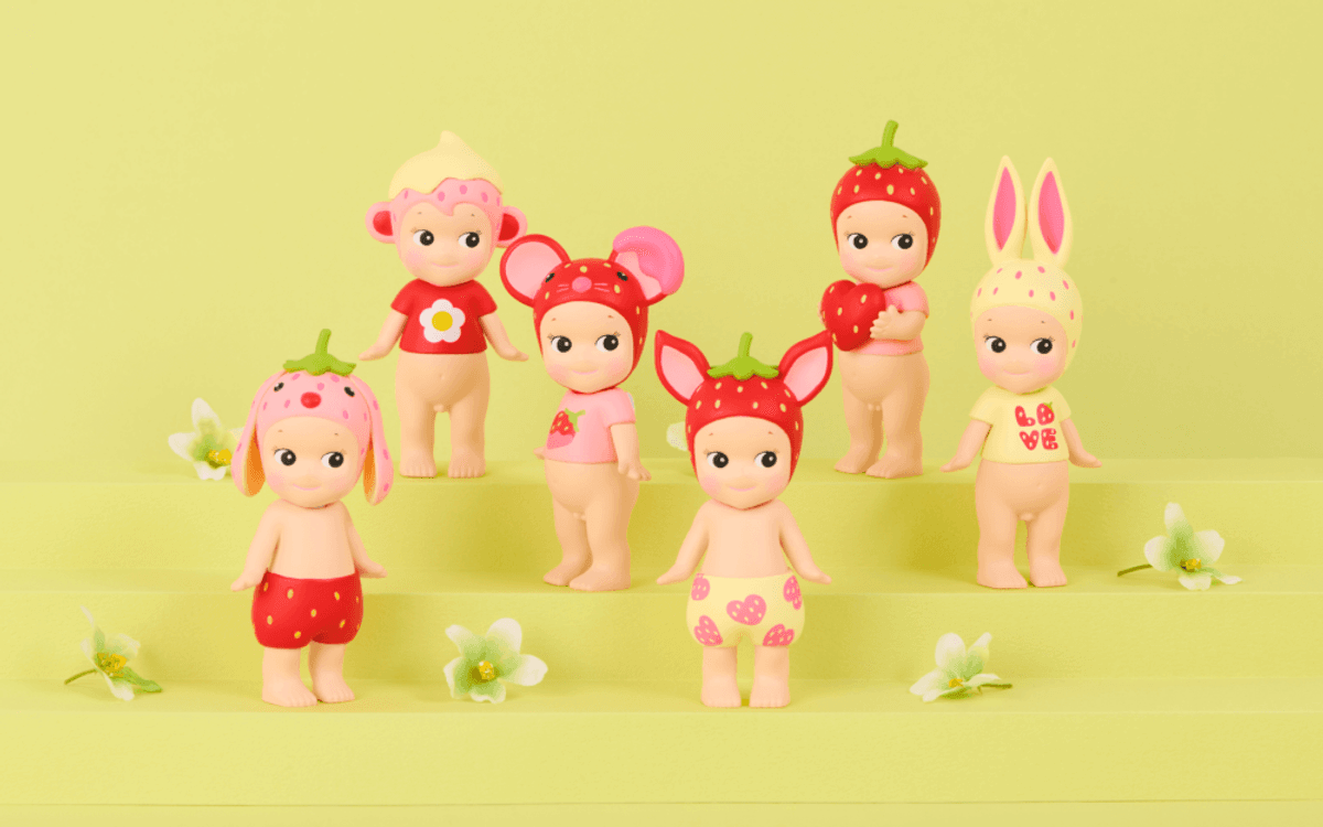 SONNY ANGEL Strawberry Love Valentines 2026 - Farmor Ingvarda
