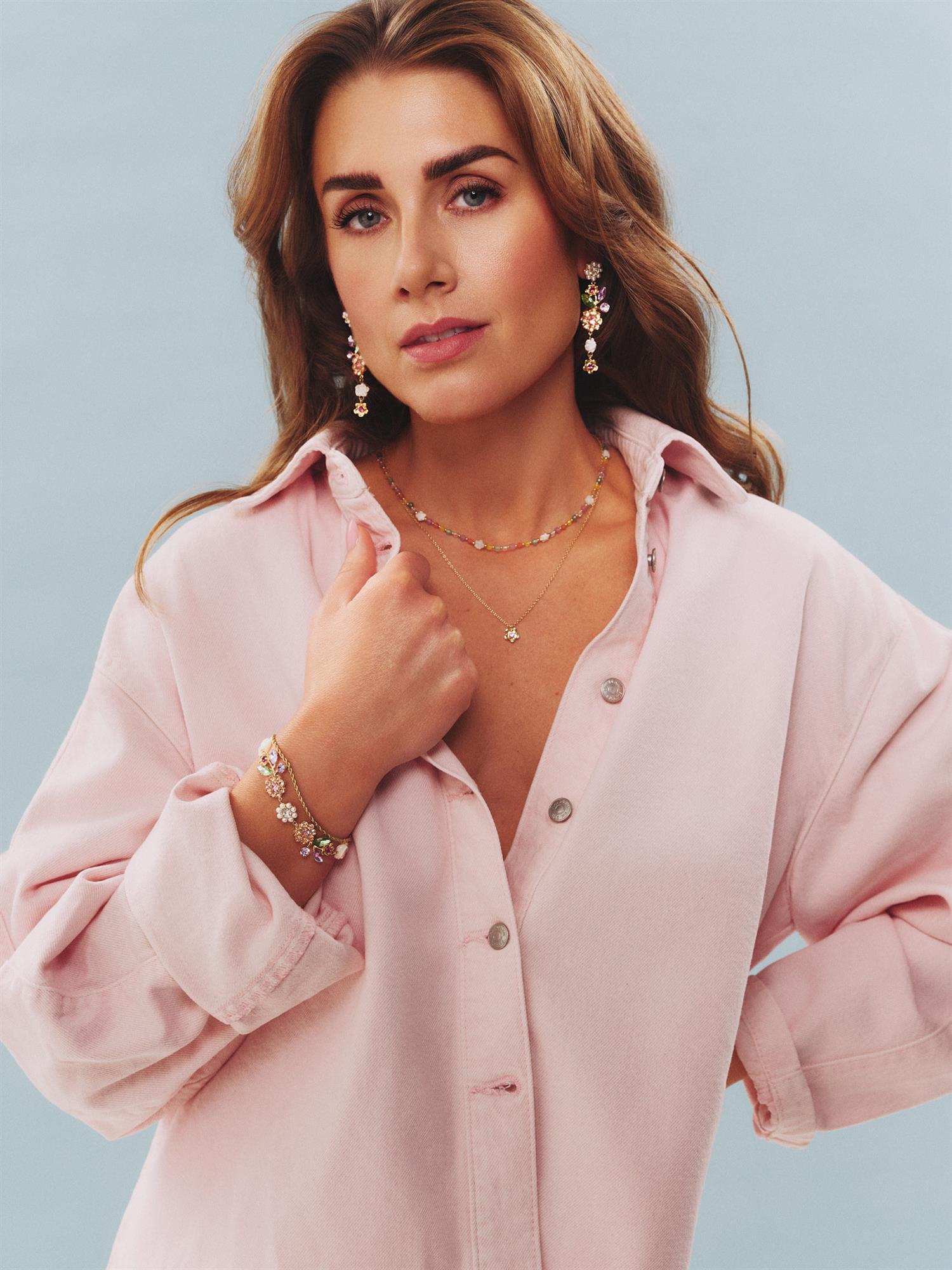 TONE DAMLI by A & C Bloomy Necklace - Farmor Ingvarda