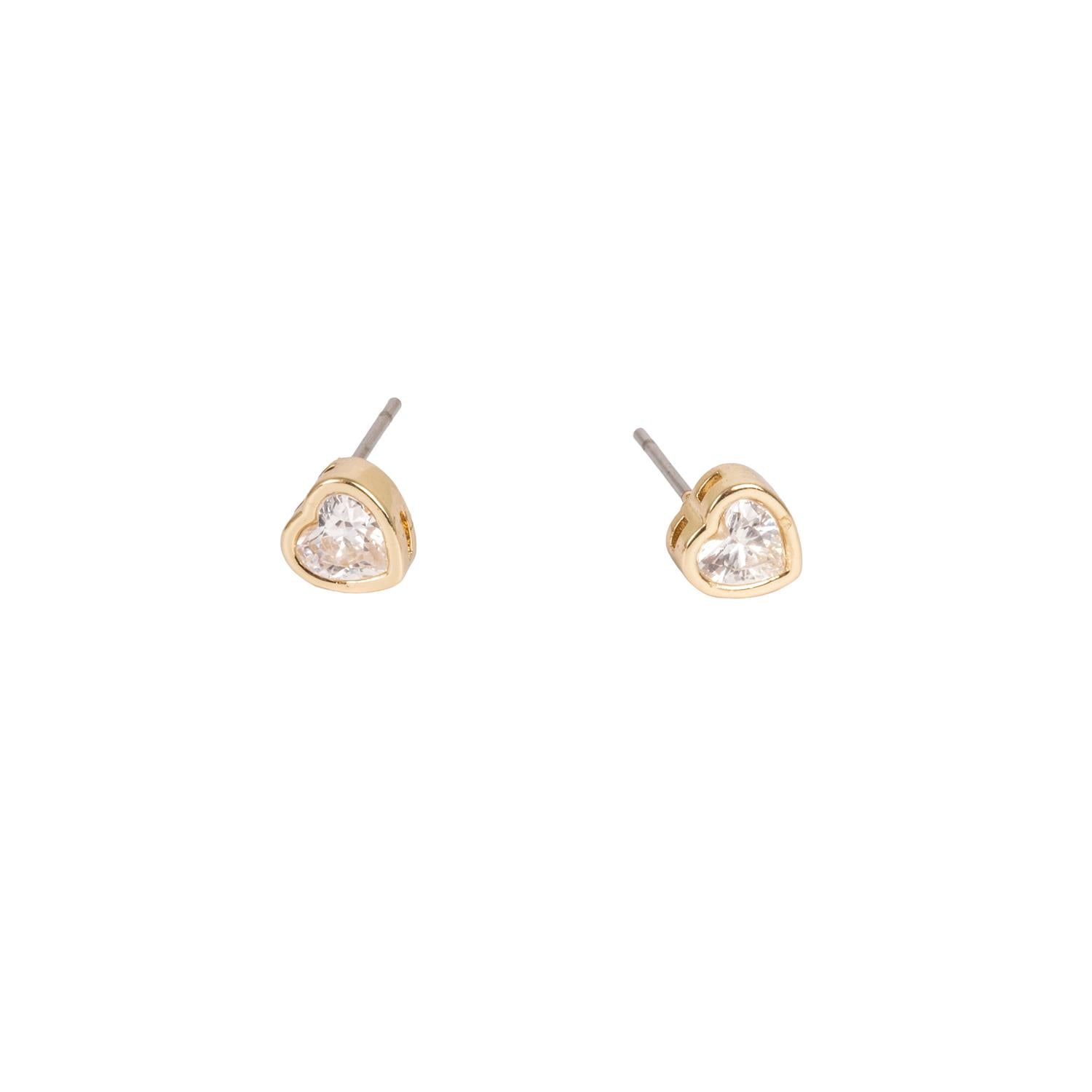 TONE DAMLI by A & C Heartly Stud Earrings - Farmor Ingvarda