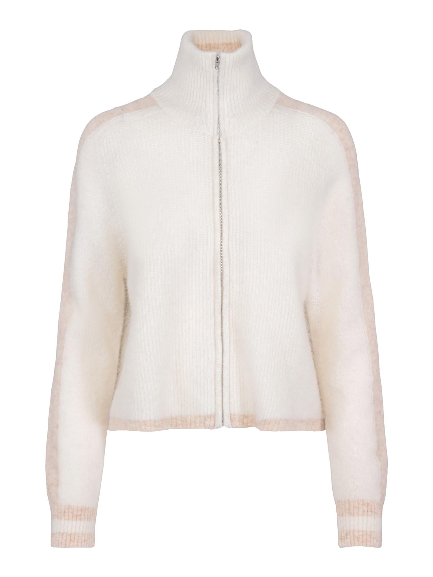 VILJE OG VE Lyra Mohair Jakke Offwhite M/Beige - Farmor Ingvarda