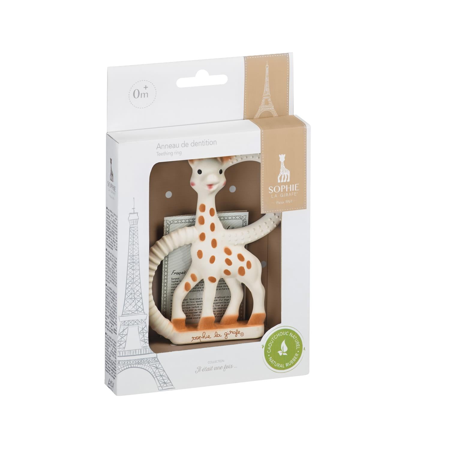 VULLI, SOPHIE LA GIRAFE So pure bitering,2 ringer, - Farmor Ingvarda
