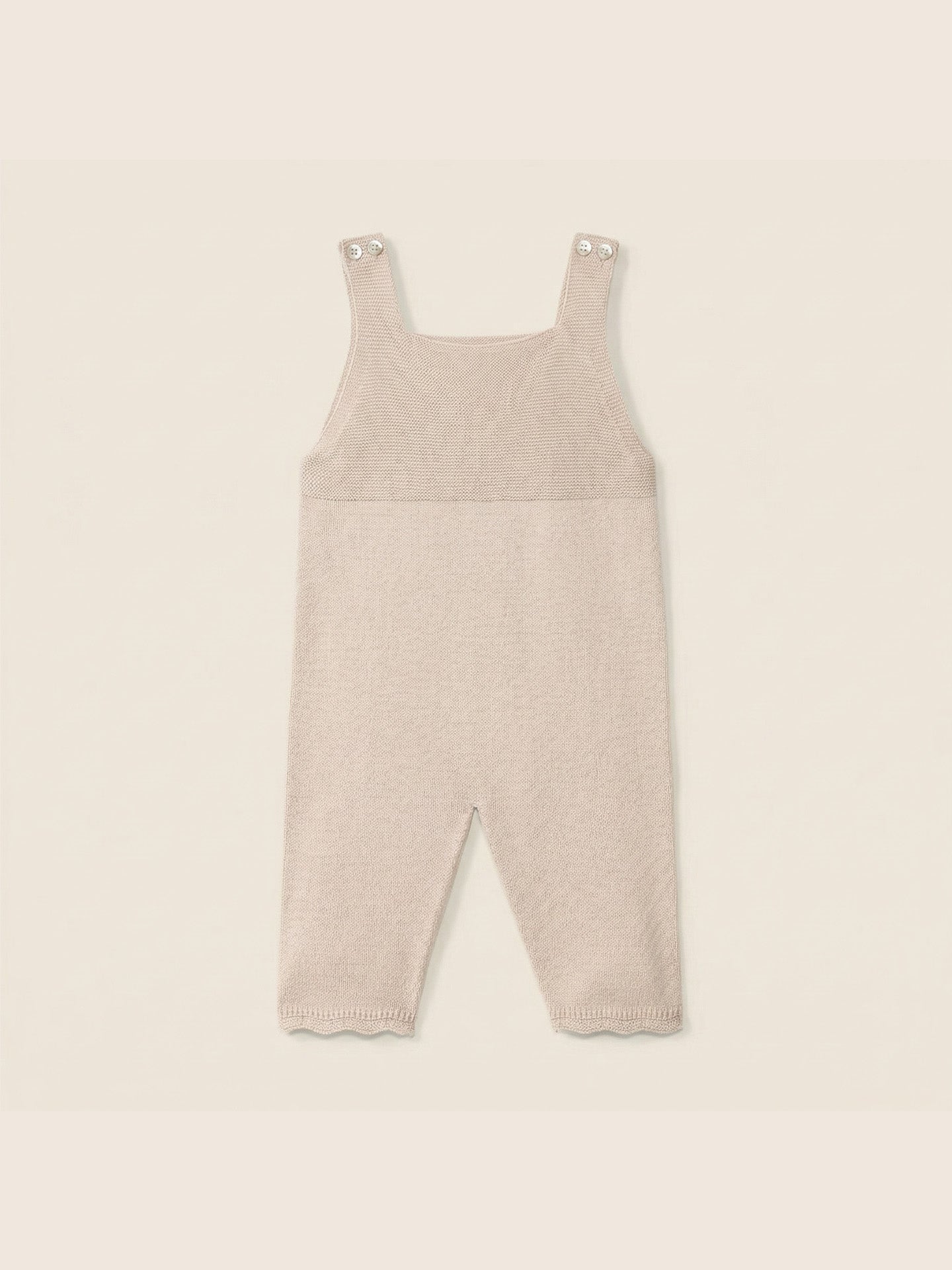 WEDOBLE Strikket selebukse Beige - Farmor Ingvarda