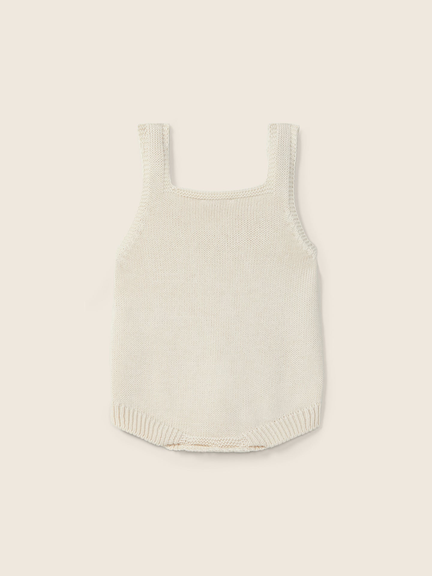 WEDOBLE Strikket Seleshorts Beige - Farmor Ingvarda