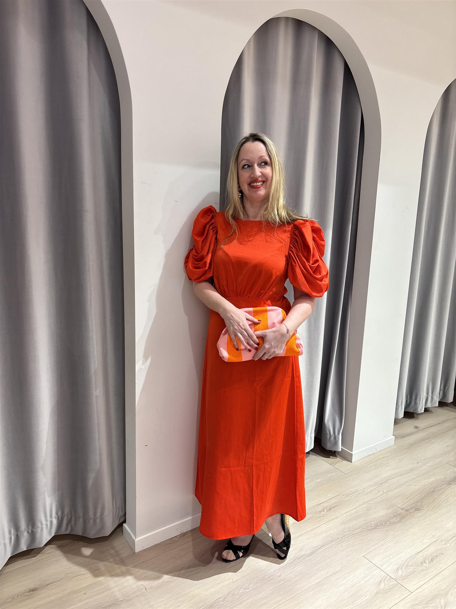 YAS Yaspella 2/4 Long dress - Farmor Ingvarda