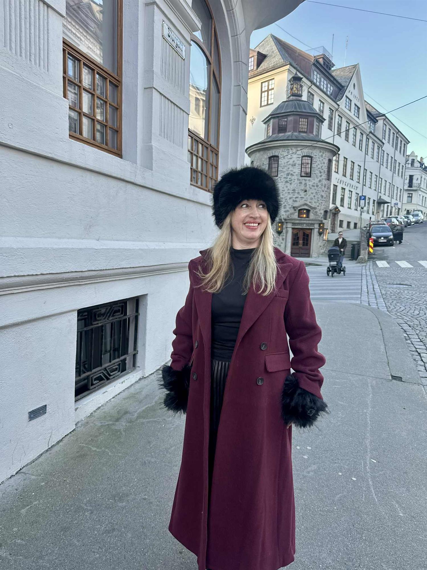 YAS Yasroyal Wool Blend Long Coat - Farmor Ingvarda