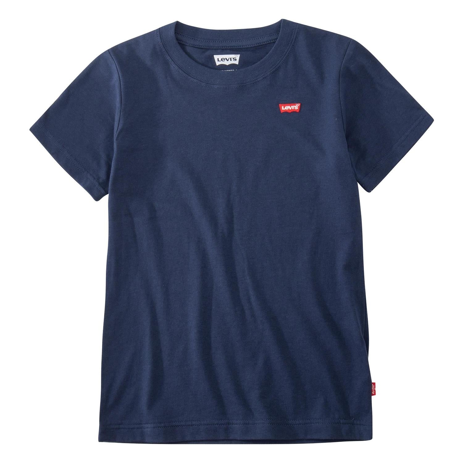 LEVIS T-skjorte m/liten logo Mørkeblå