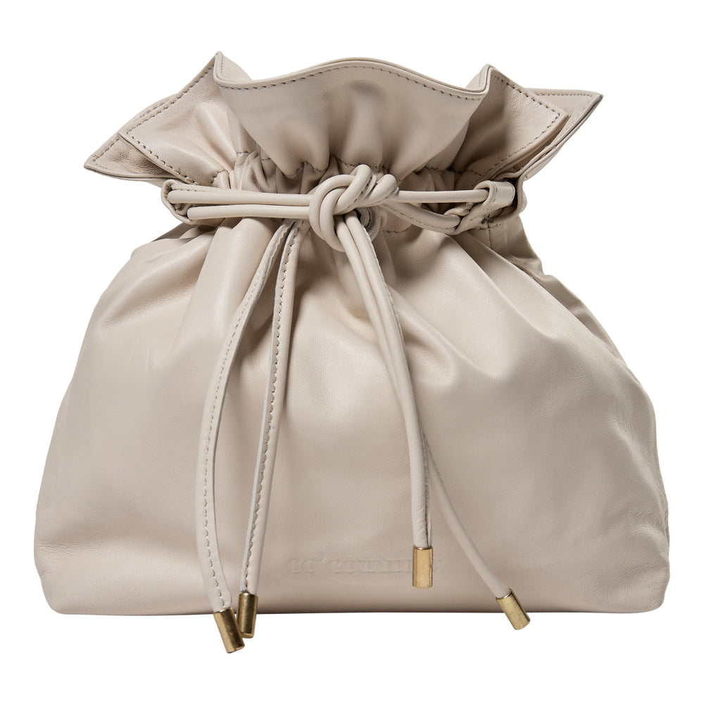 CO´ COUTURE Phoebe Mini Tie Bag Cream