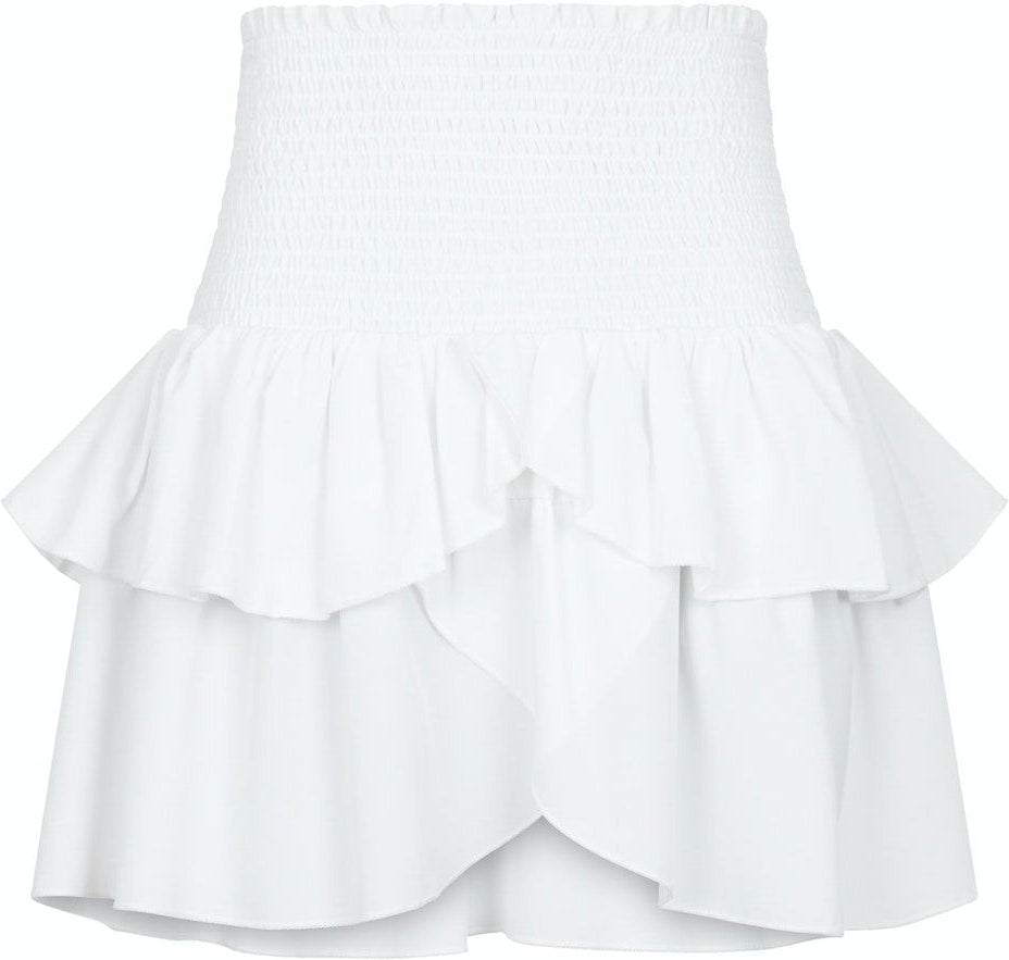 NEO NOIR Carin skirt white Hvit
